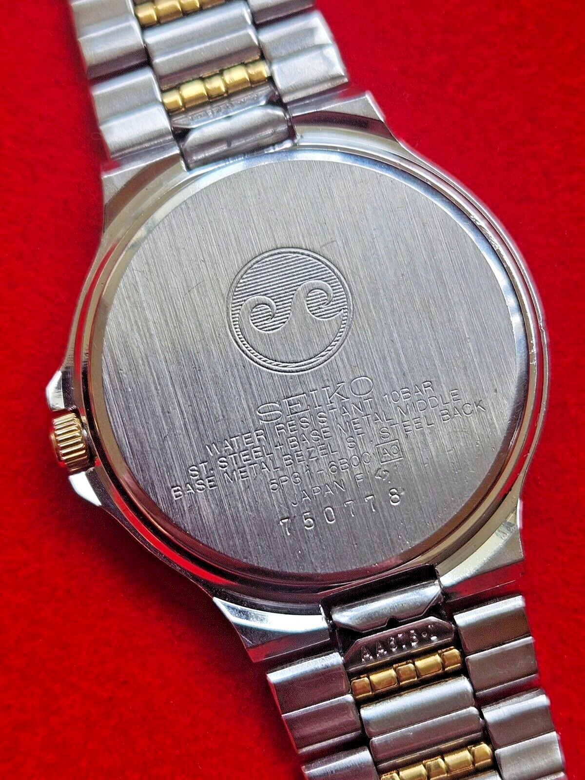 Vintage Seiko Landy Gold and Silver Mens Watch - 5P61-6B00 - Fully Working - Jake's Curated Vintage