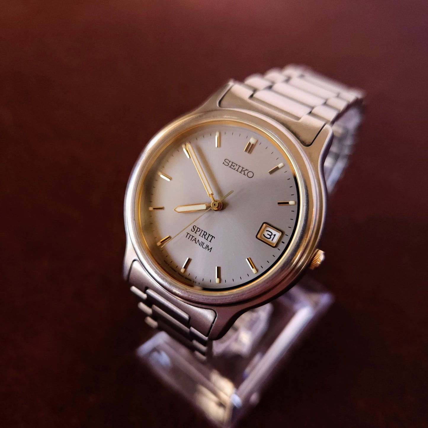 Neo-Vintage Seiko Spirit JDM Titanium Mens Watch - 7N42-8060 - Made 2004 - Jake's Curated Vintage