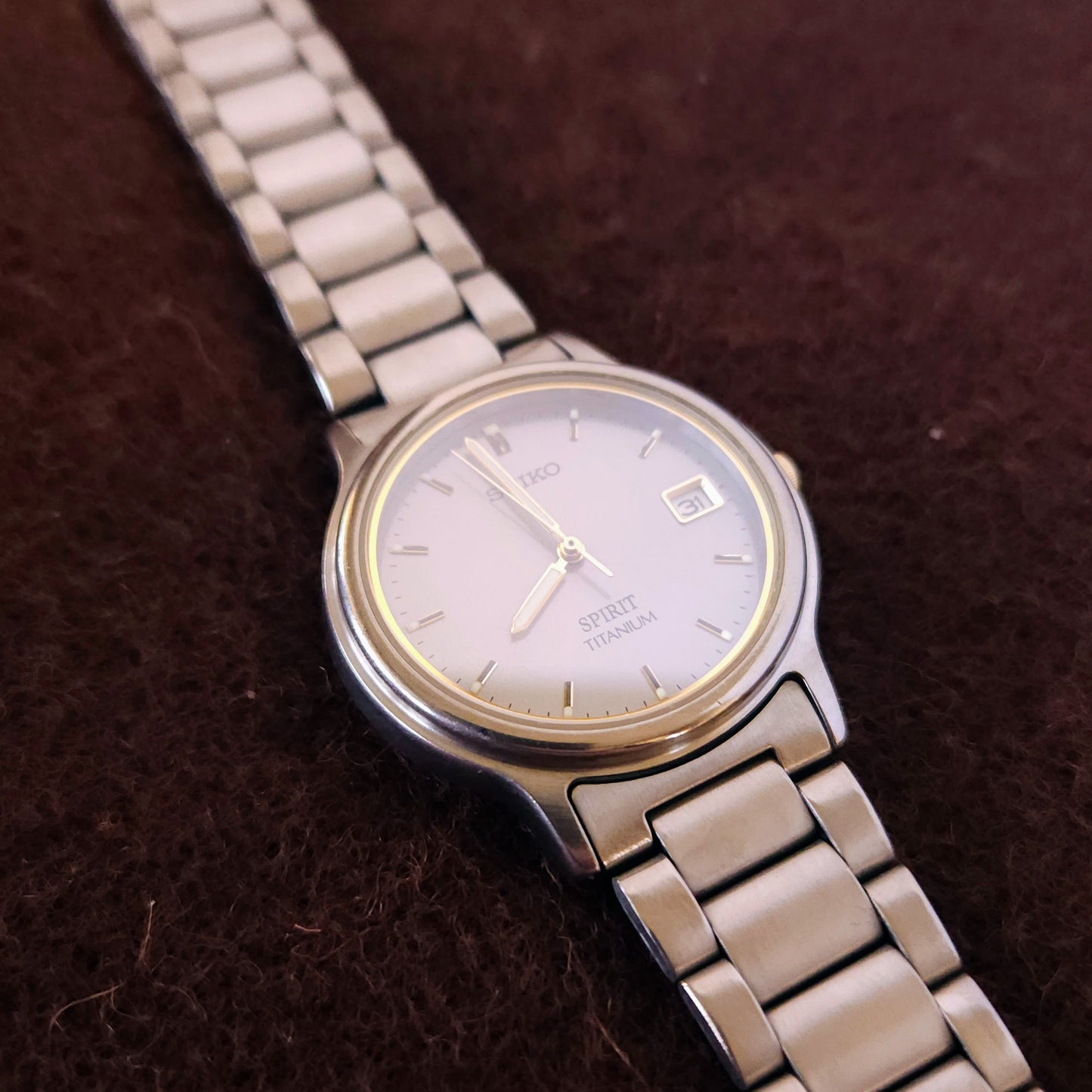 Neo-Vintage Seiko Spirit JDM Titanium Mens Watch - 7N42-8060 - Made 2004 - Jake's Curated Vintage