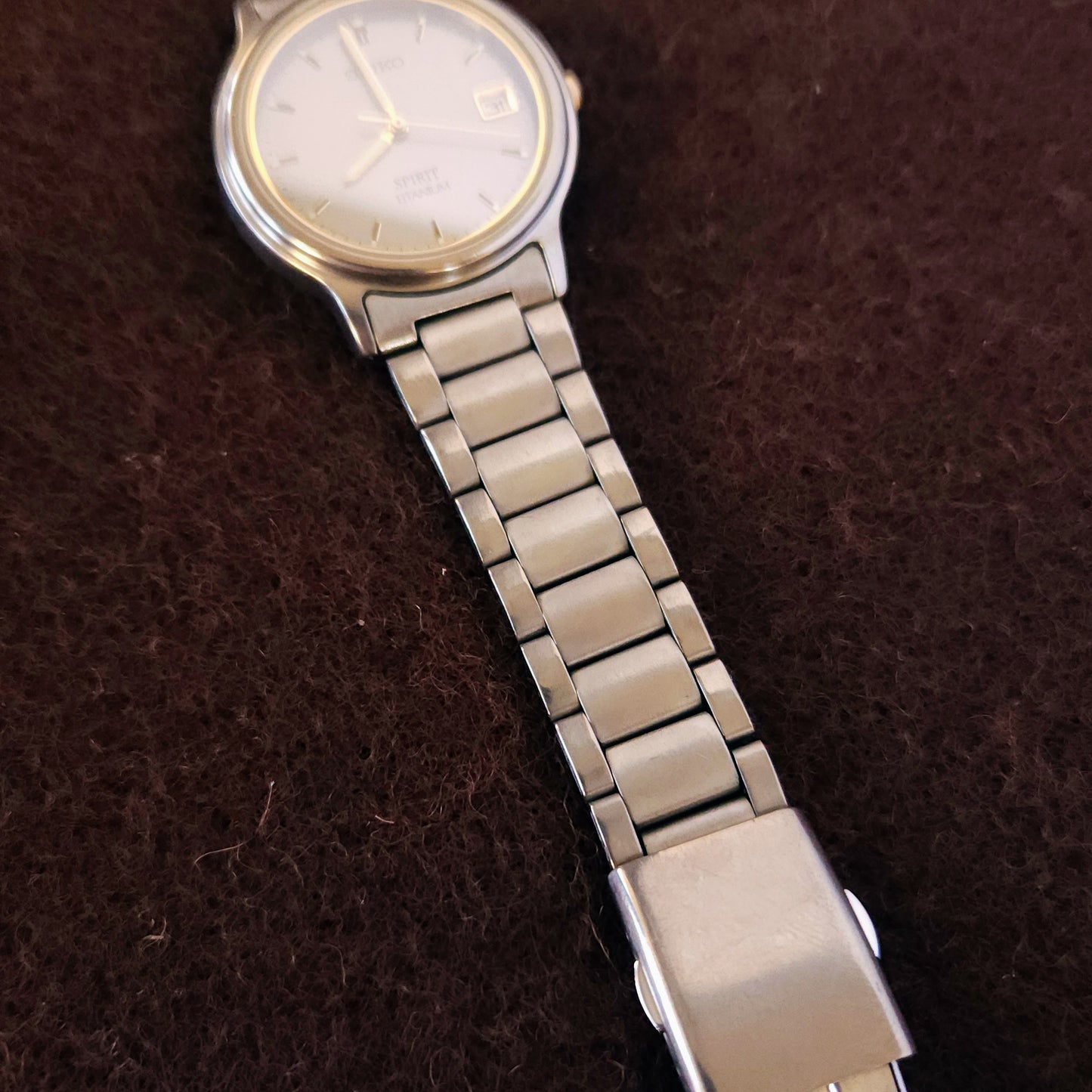 Neo-Vintage Seiko Spirit JDM Titanium Mens Watch - 7N42-8060 - Made 2004 - Jake's Curated Vintage