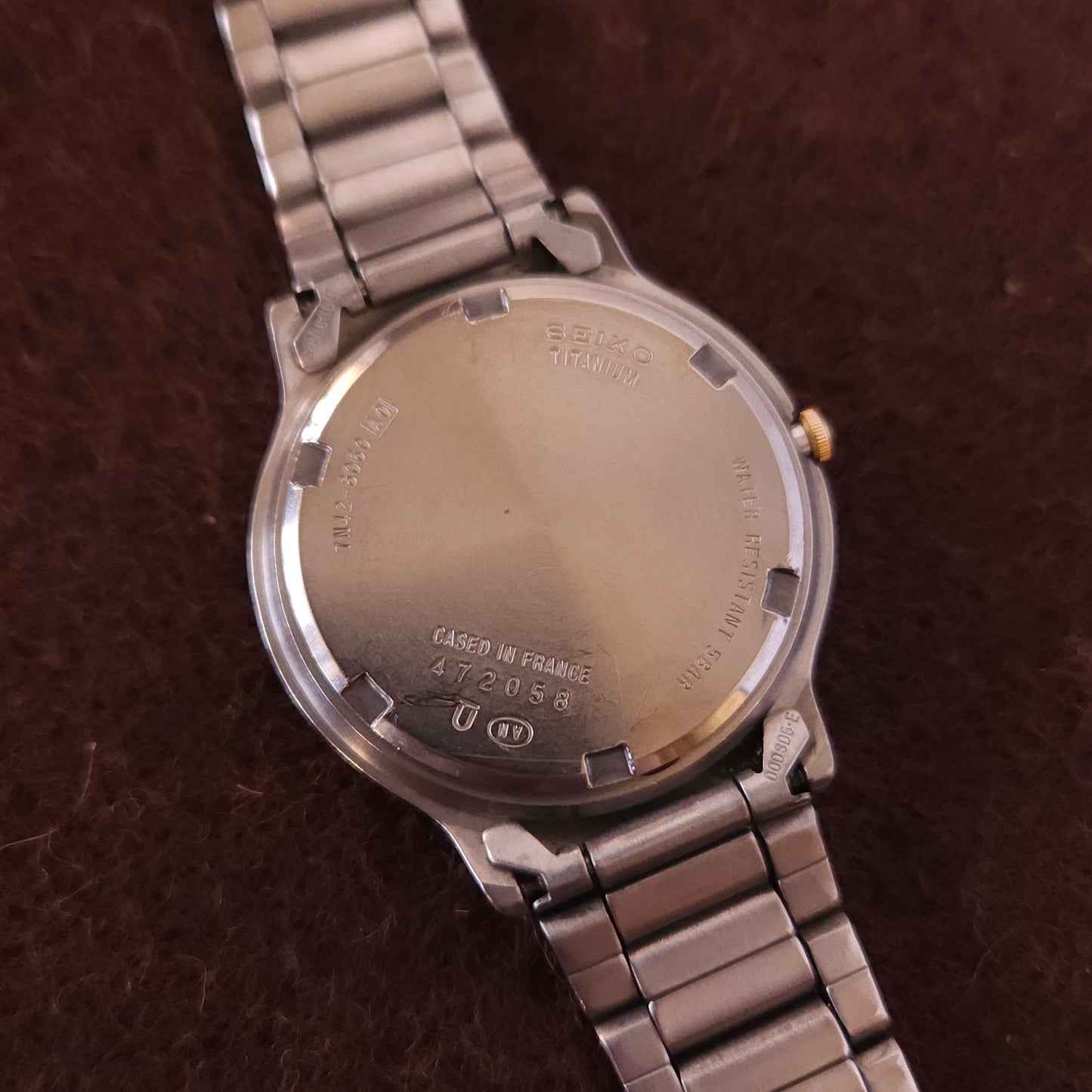 Neo-Vintage Seiko Spirit JDM Titanium Mens Watch - 7N42-8060 - Made 2004 - Jake's Curated Vintage