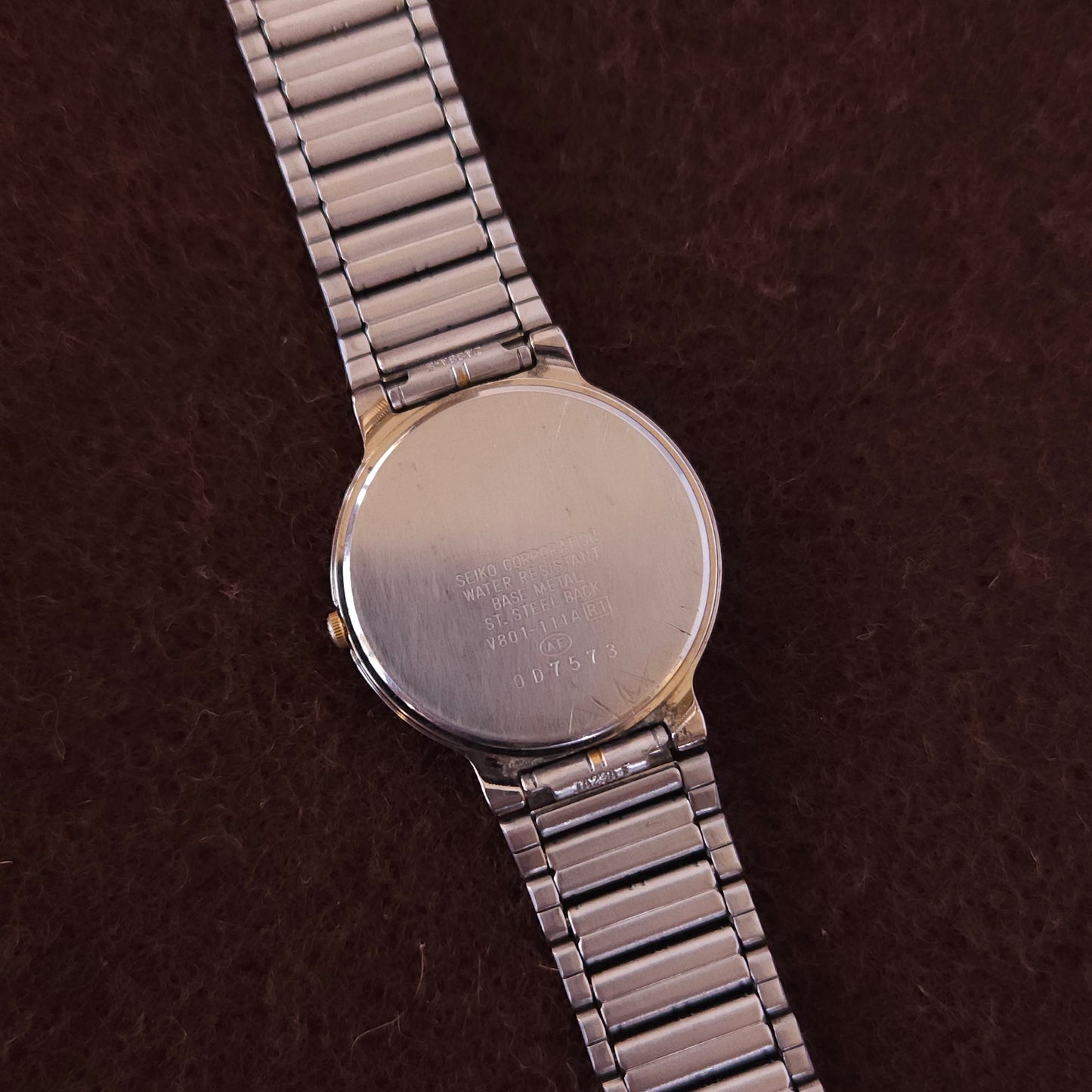 Neo-Vintage Seiko JDM Session Mens Watch - V801-111A - Made 1990 - Jake's Curated Vintage
