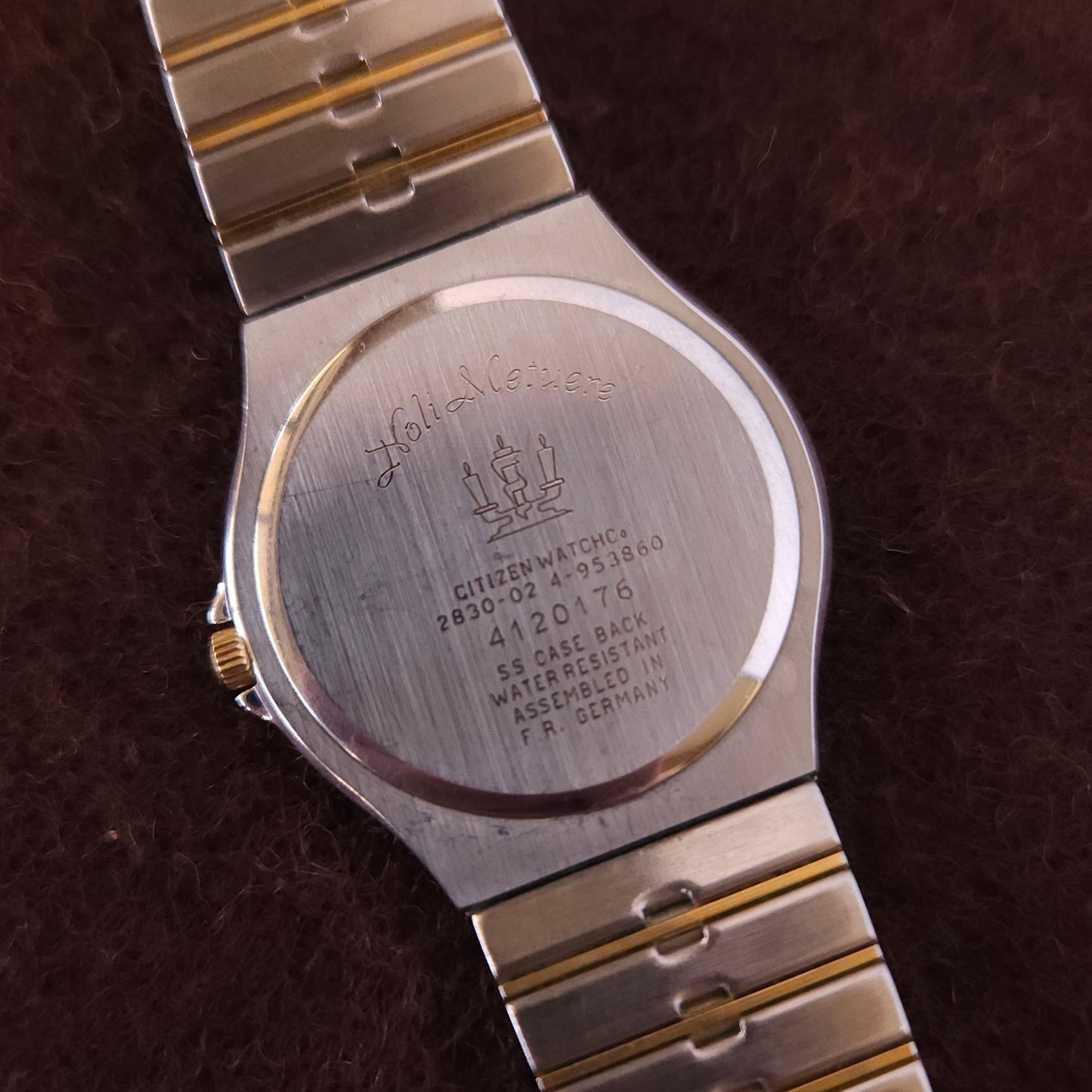 Neo-Vintage Citizen Club La Mer Ladies Two Tone Dress Watch - Jake's Curated Vintage