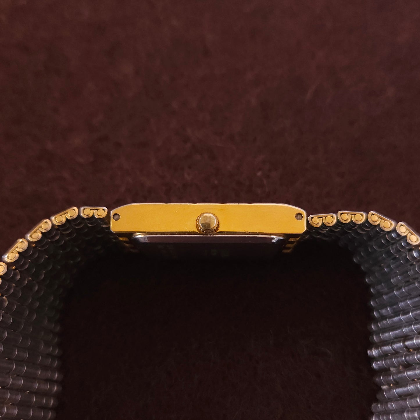 Vintage Gruen Swiss Gold Patterned Dial Ladies Dress Watch - Jake's Curated Vintage
