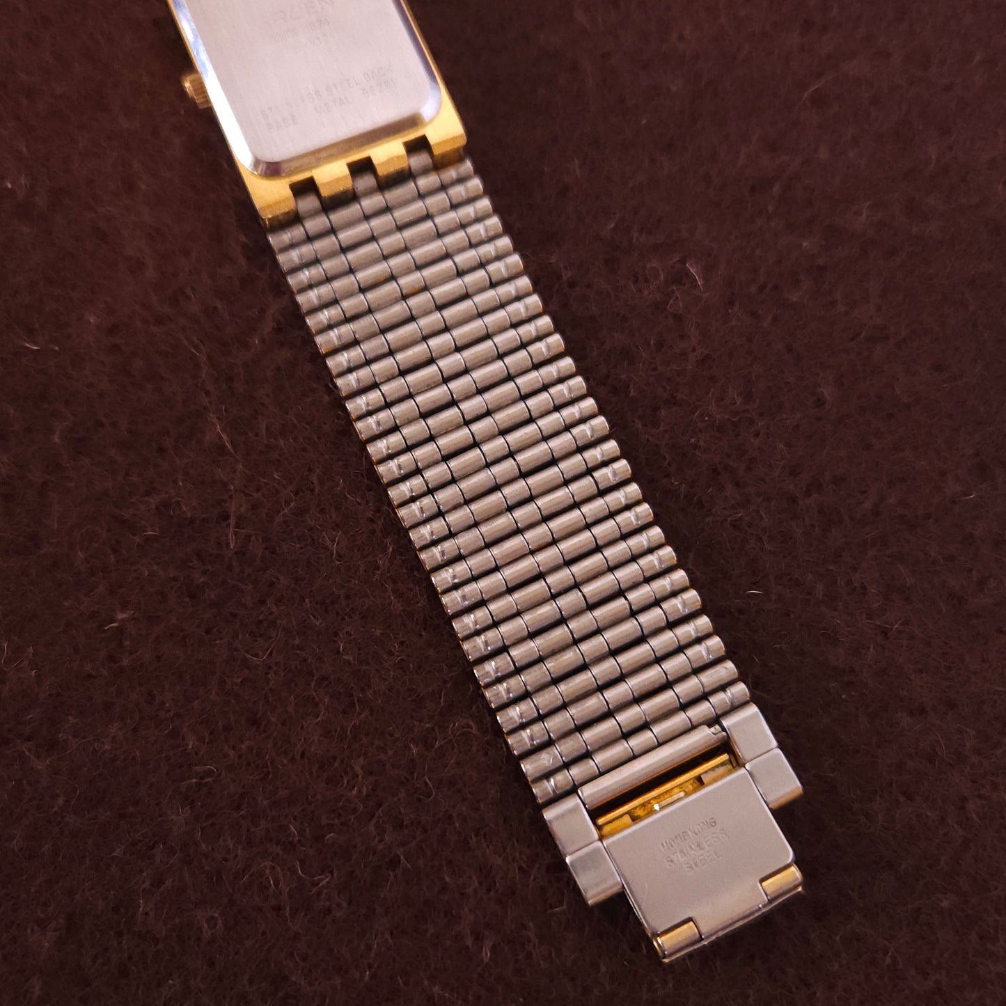 Vintage Gruen Swiss Gold Patterned Dial Ladies Dress Watch - Jake's Curated Vintage