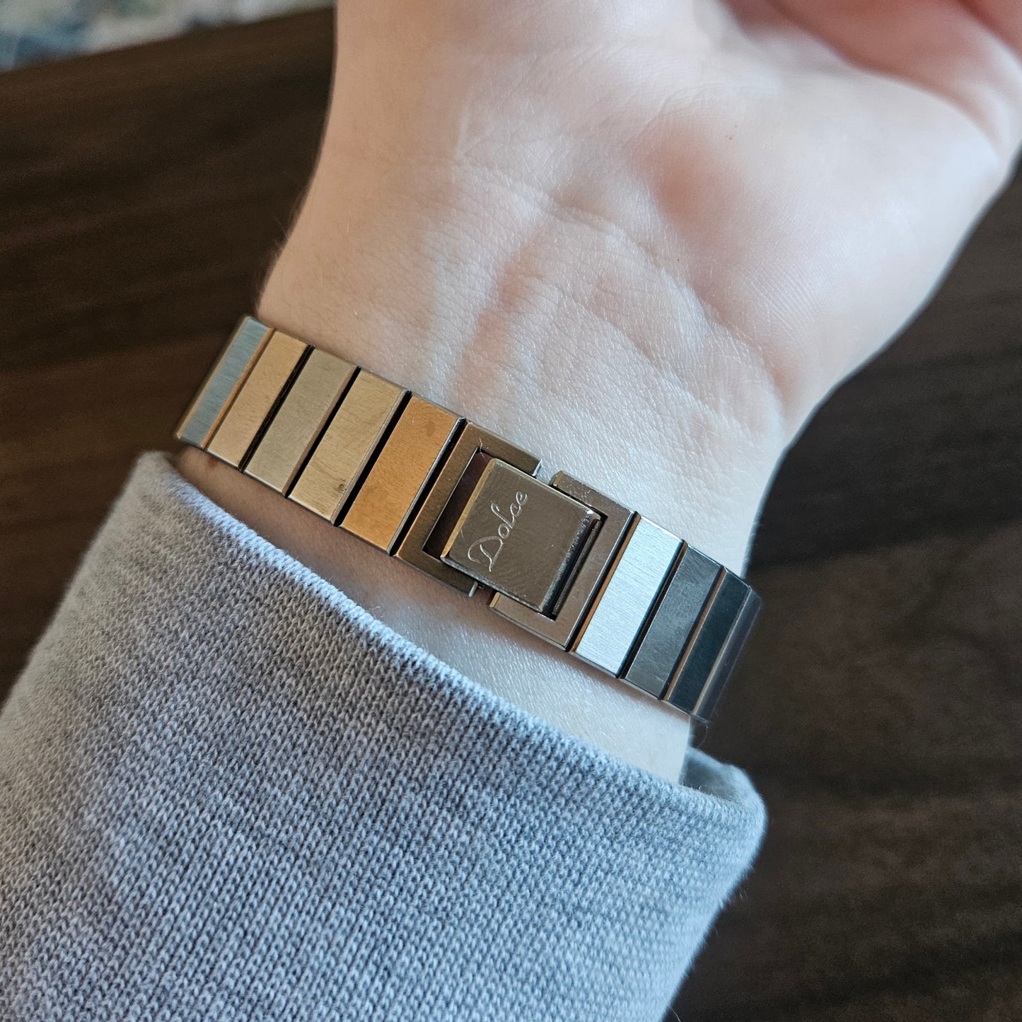 Vintage Seiko Dolce Tungsten Mens Tank Watch - 7731-5200 - 1985