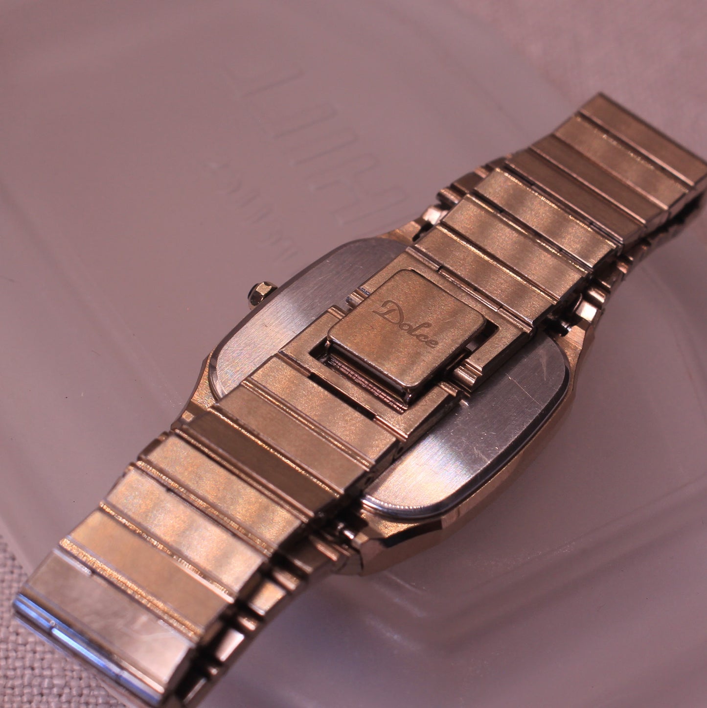 Pristine Vintage Seiko Dolce Tungsten Carbide Watch - 9531-5140 - 1989