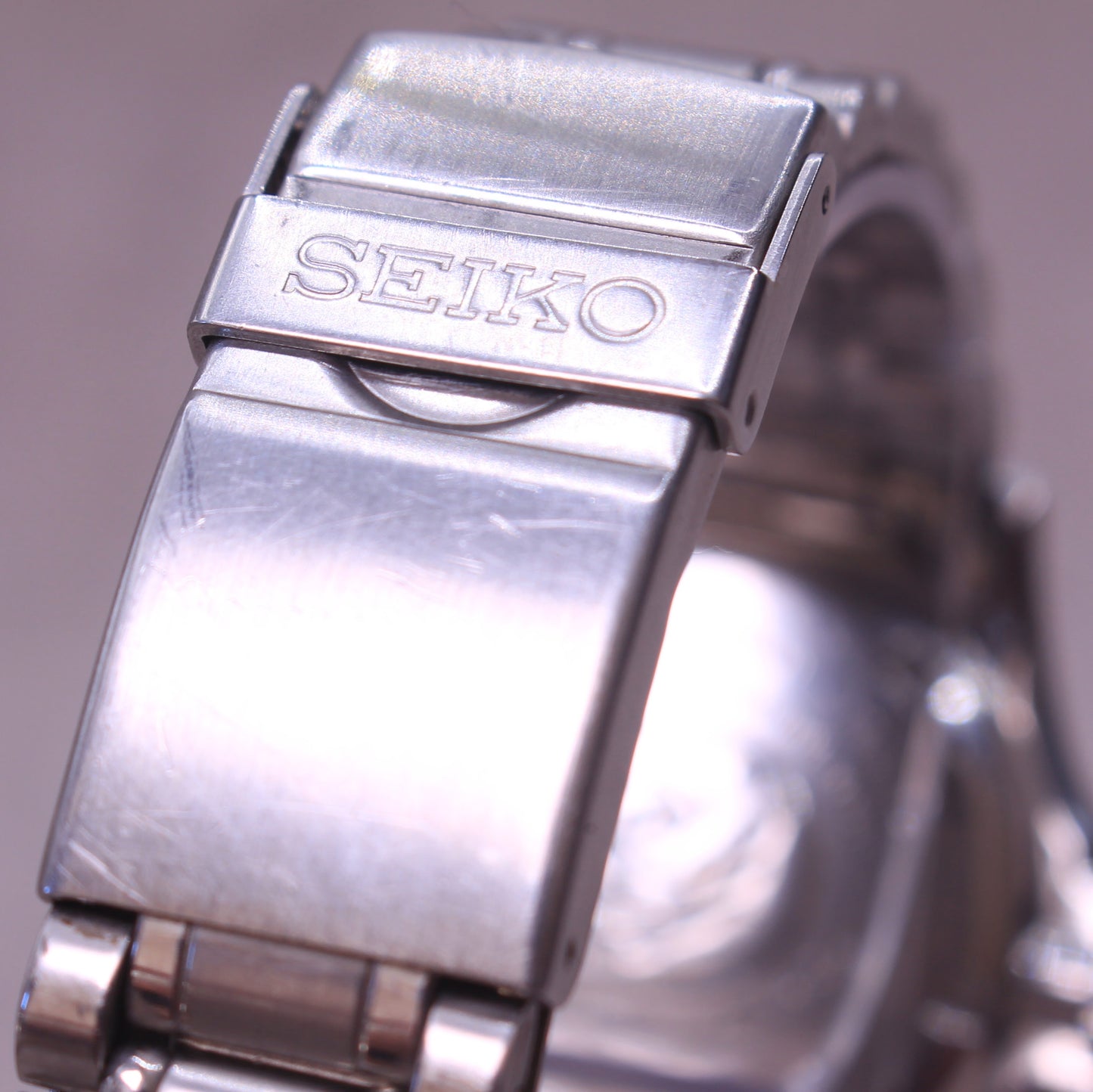 Neo-vintage Seiko Scuba Diver Silver Dial Mens Watch - 7N35-6000 - 2003