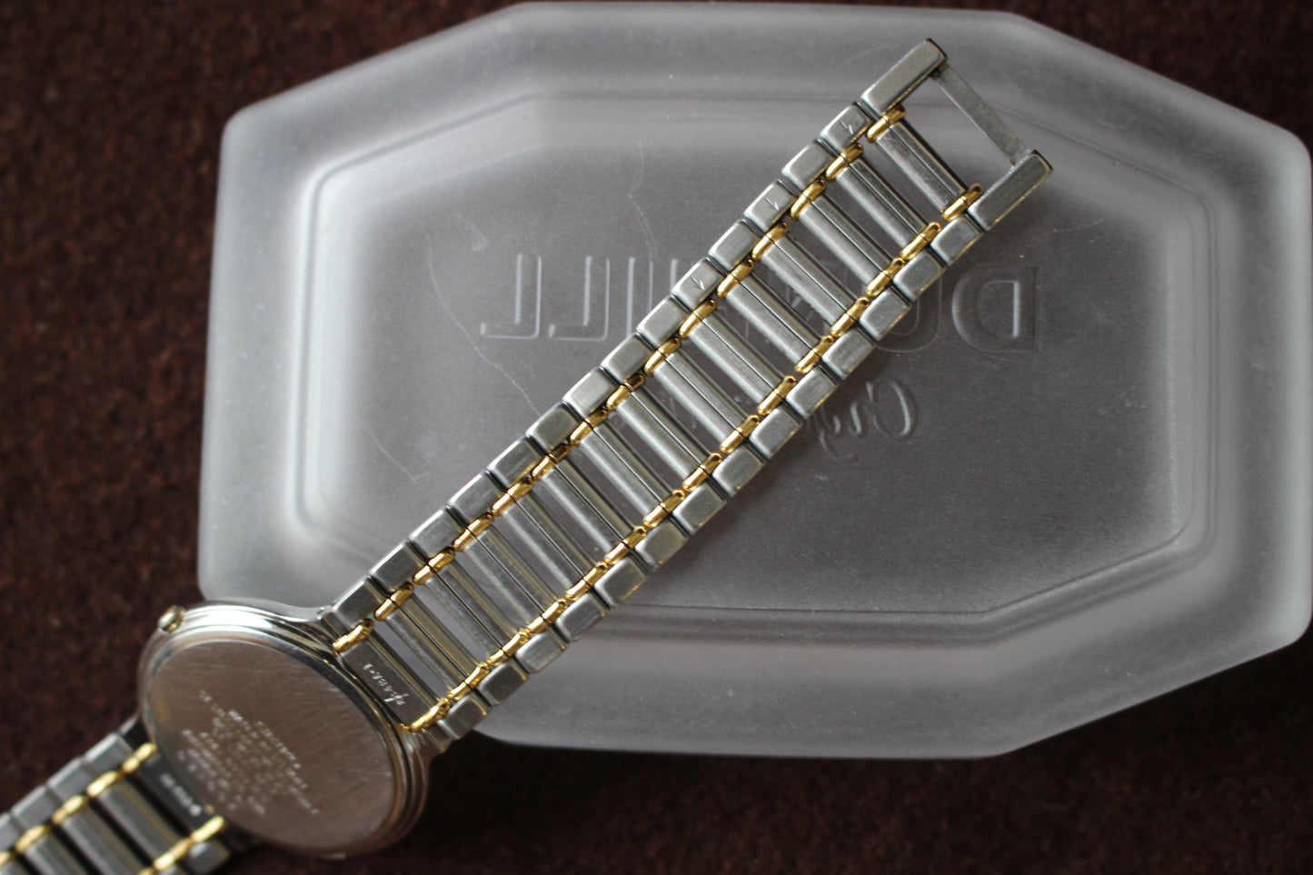 Vintage Seiko Dolce Two Tone Women's Dress Watch - 7741-6050 - Made 1990