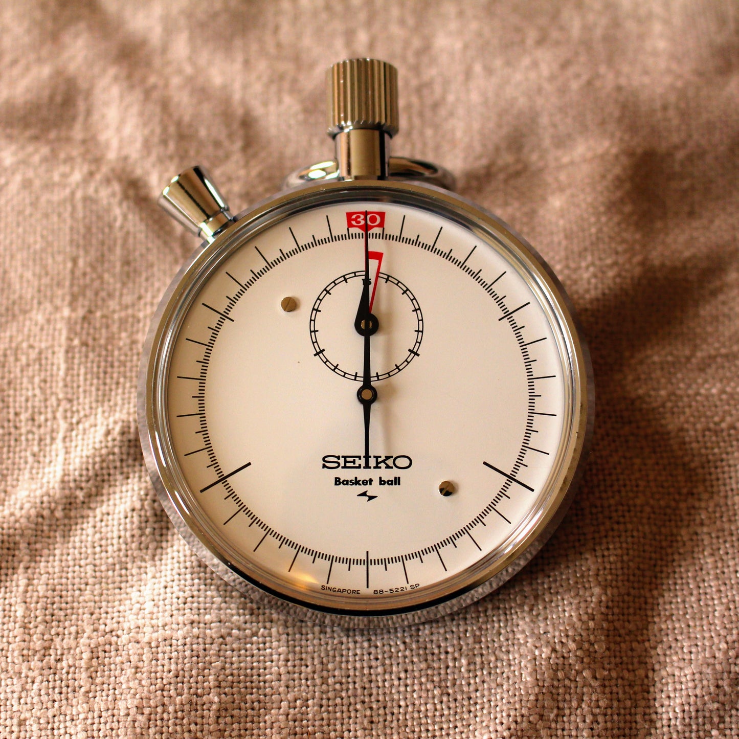 Extremely Rare Seiko Basketball Mechanical Stopwatch - 88-5061 - 1979