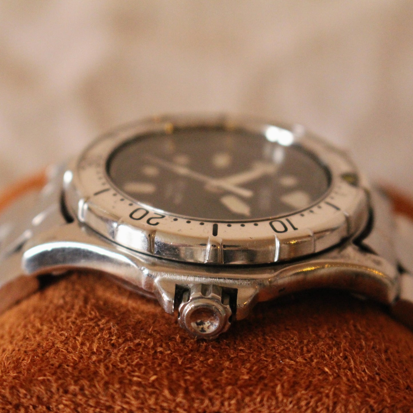 Neo-Vintage Seiko Scuba 200m Dive Watch Black Dial - 2001 - 7N35-6000