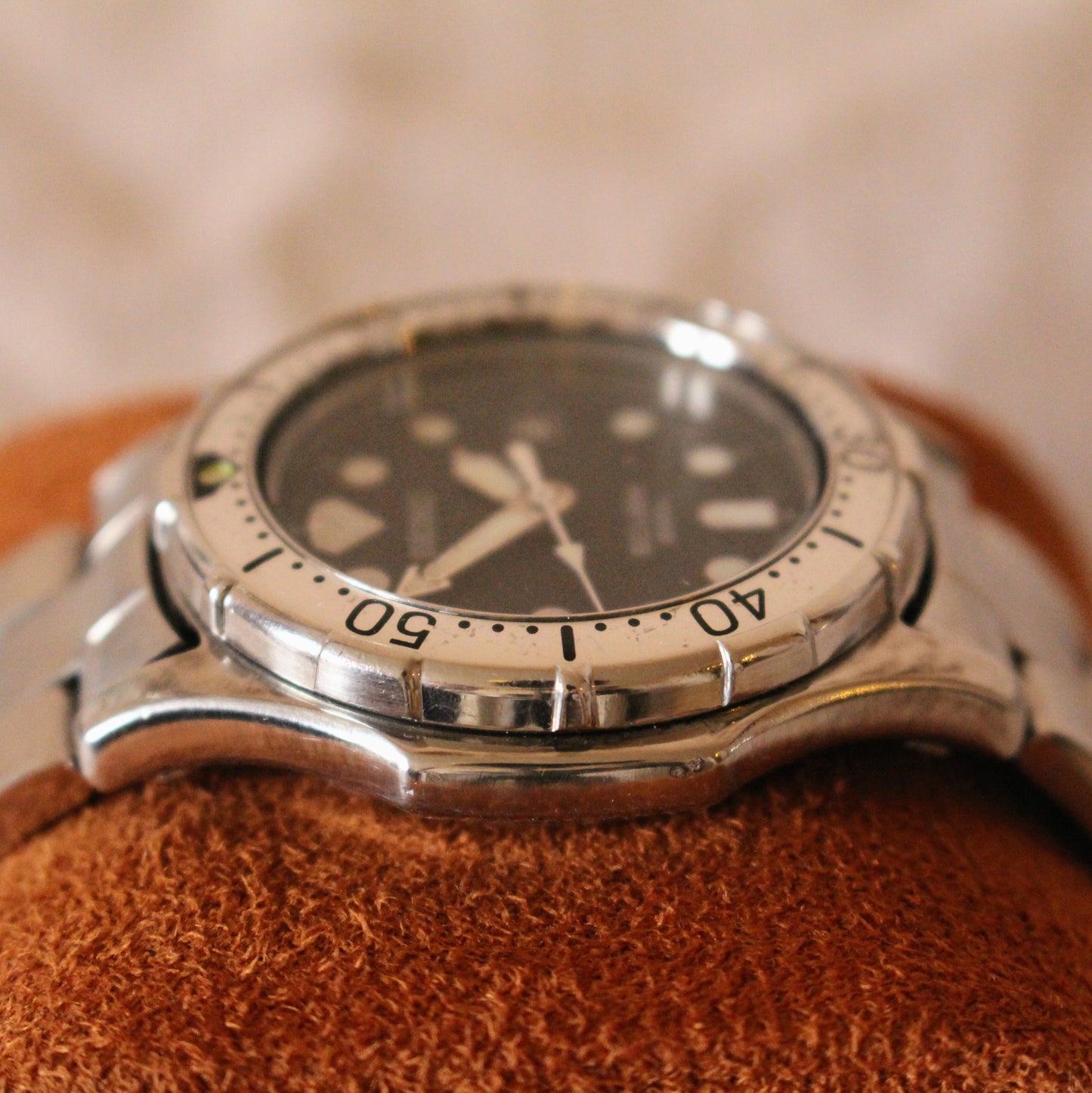 Neo-Vintage Seiko Scuba 200m Dive Watch Black Dial - 2001 - 7N35-6000