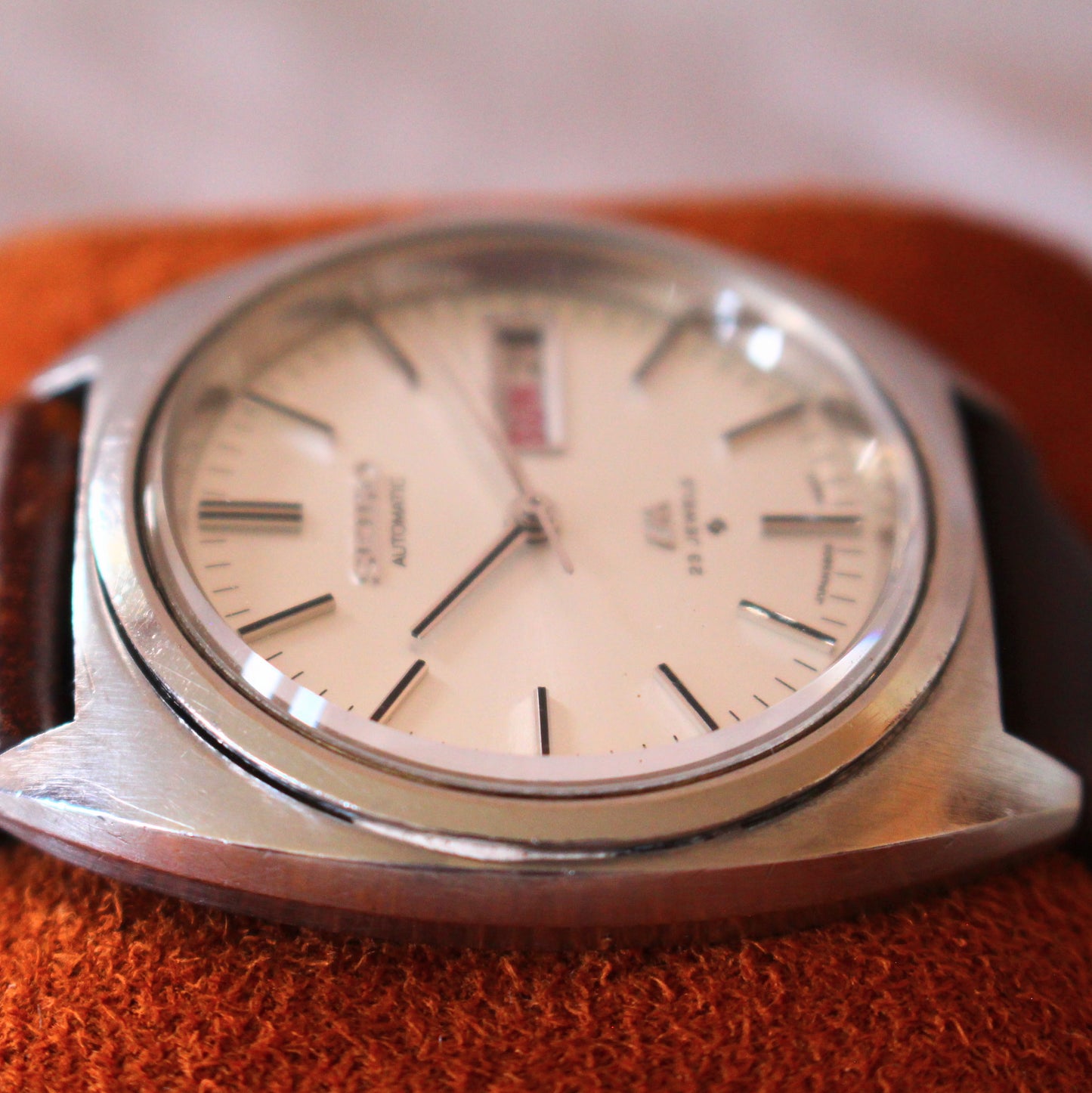 Vintage Seiko Lord Matic LM Automatic Stainless JDM Watch - 1971 - 5606-7140