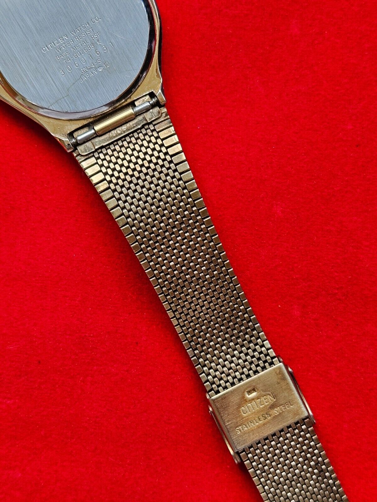 Vintage Citizen Silver Face Gold Mens Watch - Fully Working - Jake's Curated Vintage 