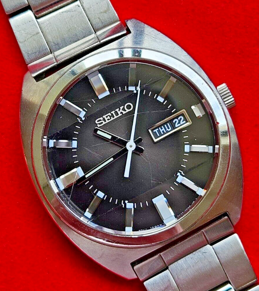 Neo-Vintage Seiko Cut Glass Mens JDM Watch - 7N43-0BR0 - Fully Working - Jake's Curated Vintage 