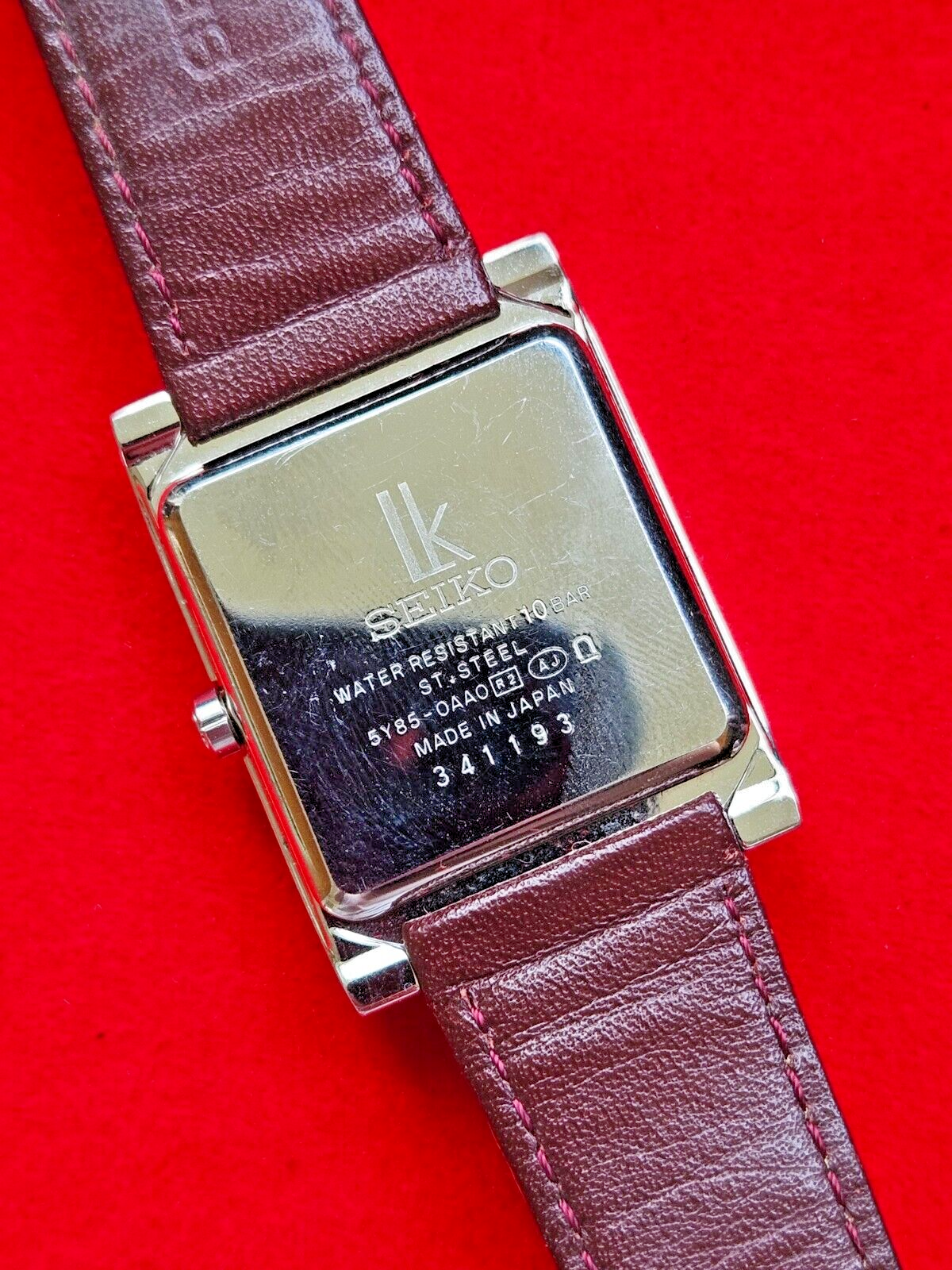 Neo-Vintage Seiko JDM Womens 'Lukia' Square Dress Watch - Fully Working - Jake's Curated Vintage 