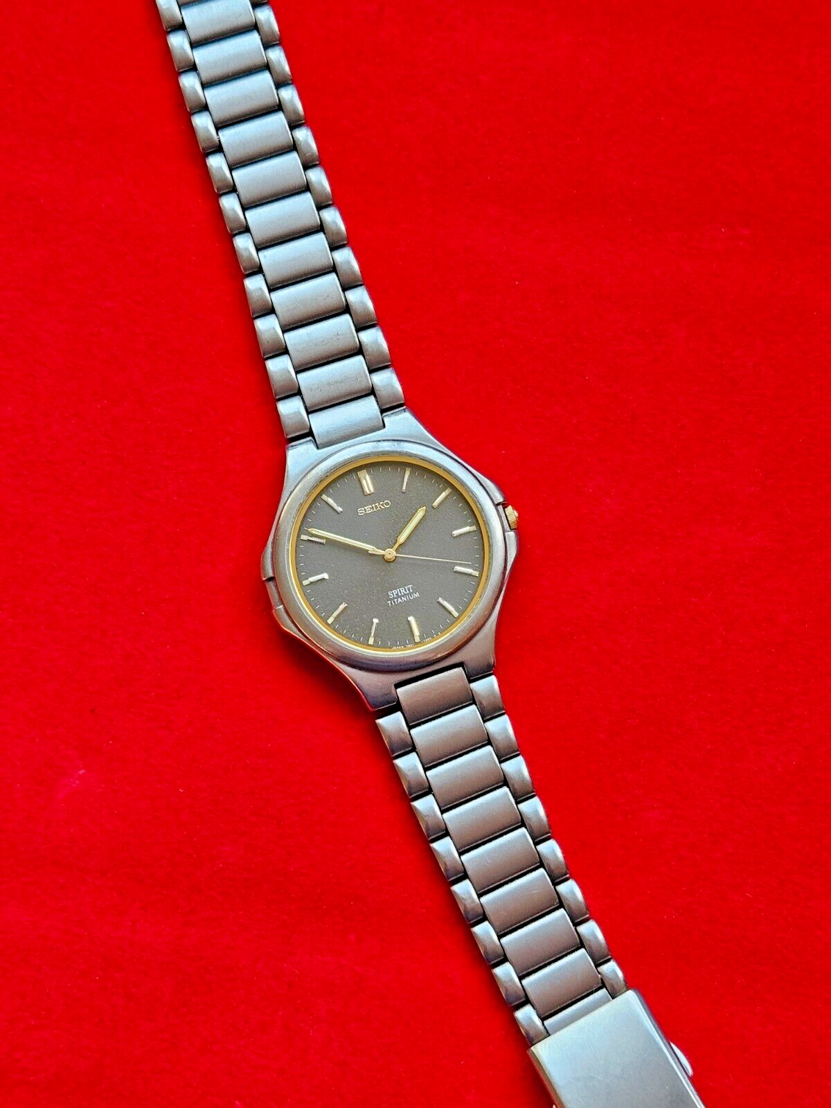 Neo-Vintage Seiko Spirit Titanium JDM Mens Watch - 7N01-7100 - Fully Working - Jake's Curated Vintage 