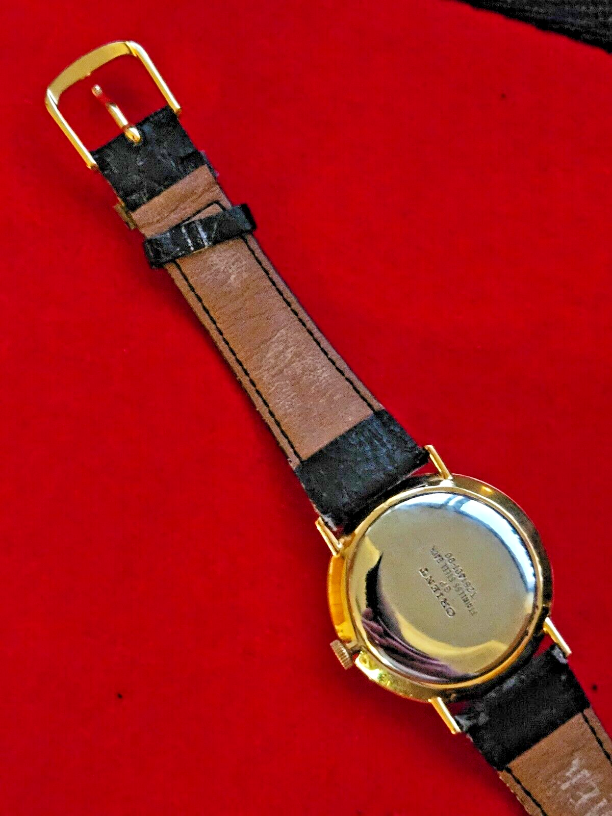 Vintage 60s Orient Gold Plated Mens Dress Watch - Manual Wind Movement - Jake's Curated Vintage 