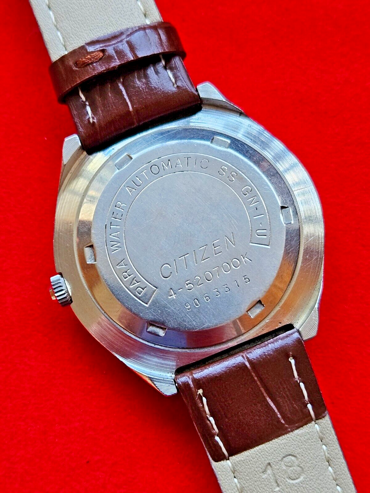 Vintage Citizen 'Crystal Seven' Silver Automatic Watch - Fully Working - Jake's Curated Vintage 