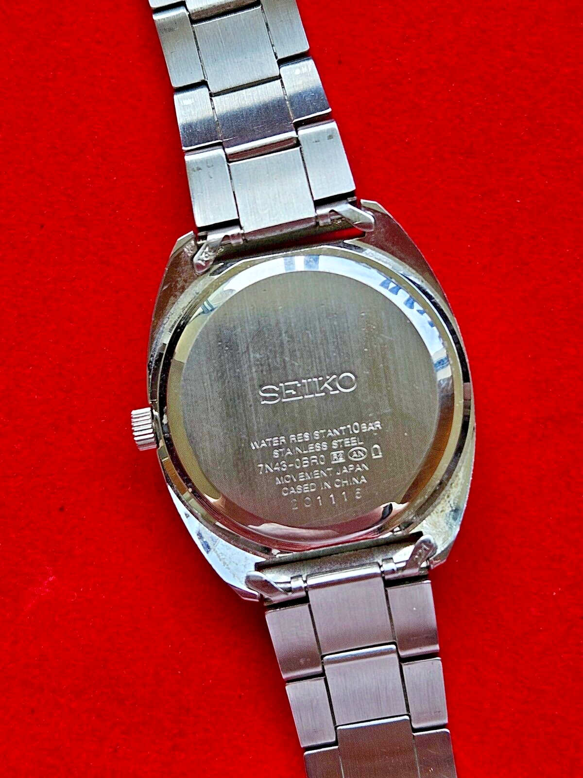 Neo-Vintage Seiko Cut Glass Mens JDM Watch - 7N43-0BR0 - Fully Working - Jake's Curated Vintage 