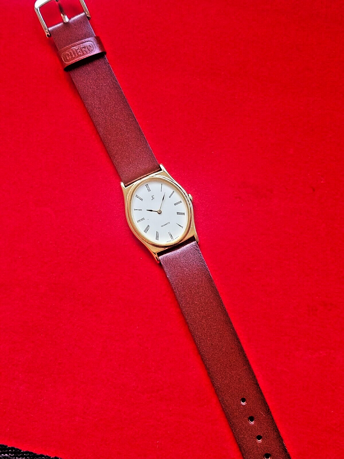 Vintage Art Deco Styled Seiko JF Gold Dress Watch - V300-5A60 - Fully Working - Jake's Curated Vintage 