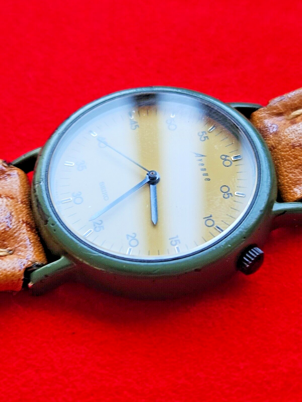 Rare Vintage Seiko 'Avenue' Military Style Mens Watch - 6531-600A - Jake's Curated Vintage 