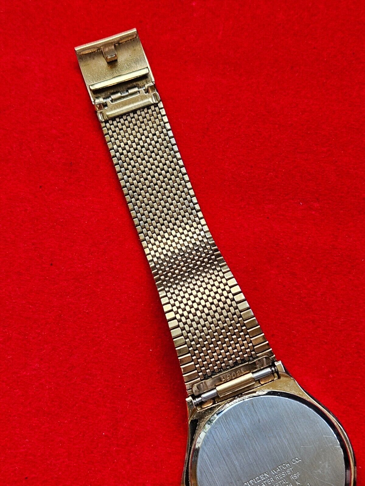 Vintage Citizen Silver Face Gold Mens Watch - Fully Working - Jake's Curated Vintage 