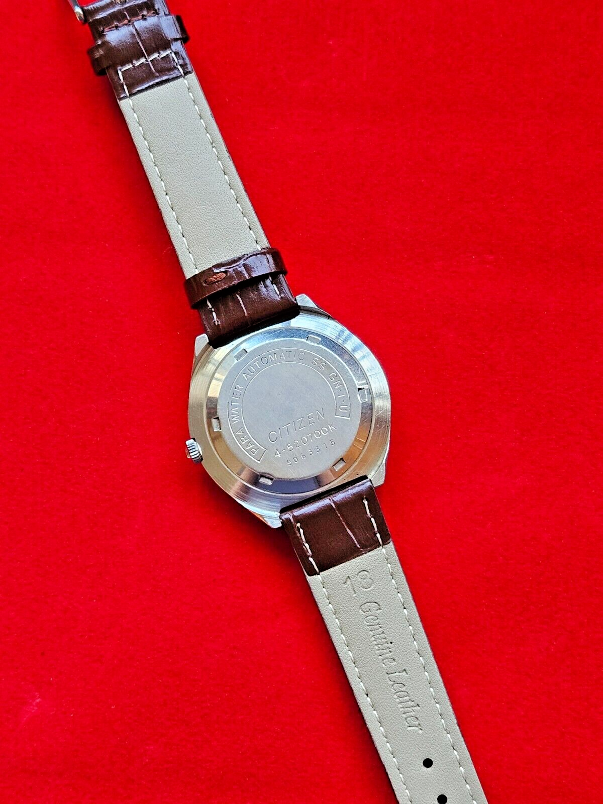 Vintage Citizen 'Crystal Seven' Silver Automatic Watch - Fully Working - Jake's Curated Vintage 