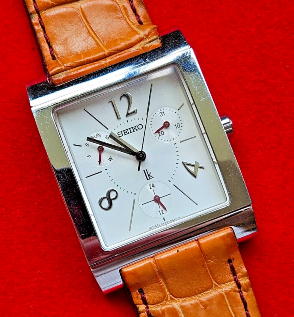 Neo-Vintage Seiko JDM Womens 'Lukia' Square Dress Watch - Fully Working - Jake's Curated Vintage 