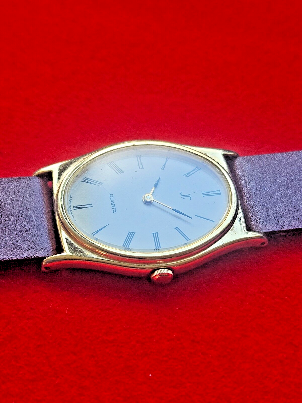 Vintage Art Deco Styled Seiko JF Gold Dress Watch - V300-5A60 - Fully Working - Jake's Curated Vintage 