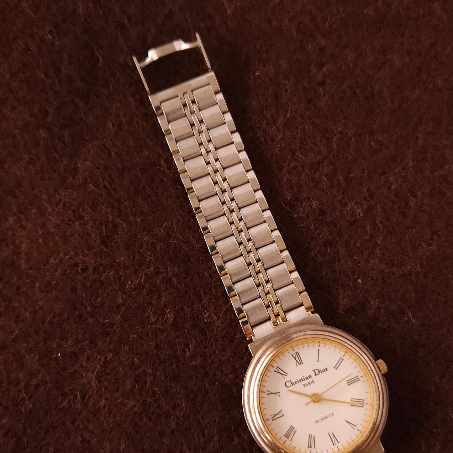 Neo-Vintage Christian Dior Roman Numeral Luxury Womens Watch - Jake's Curated Vintage 