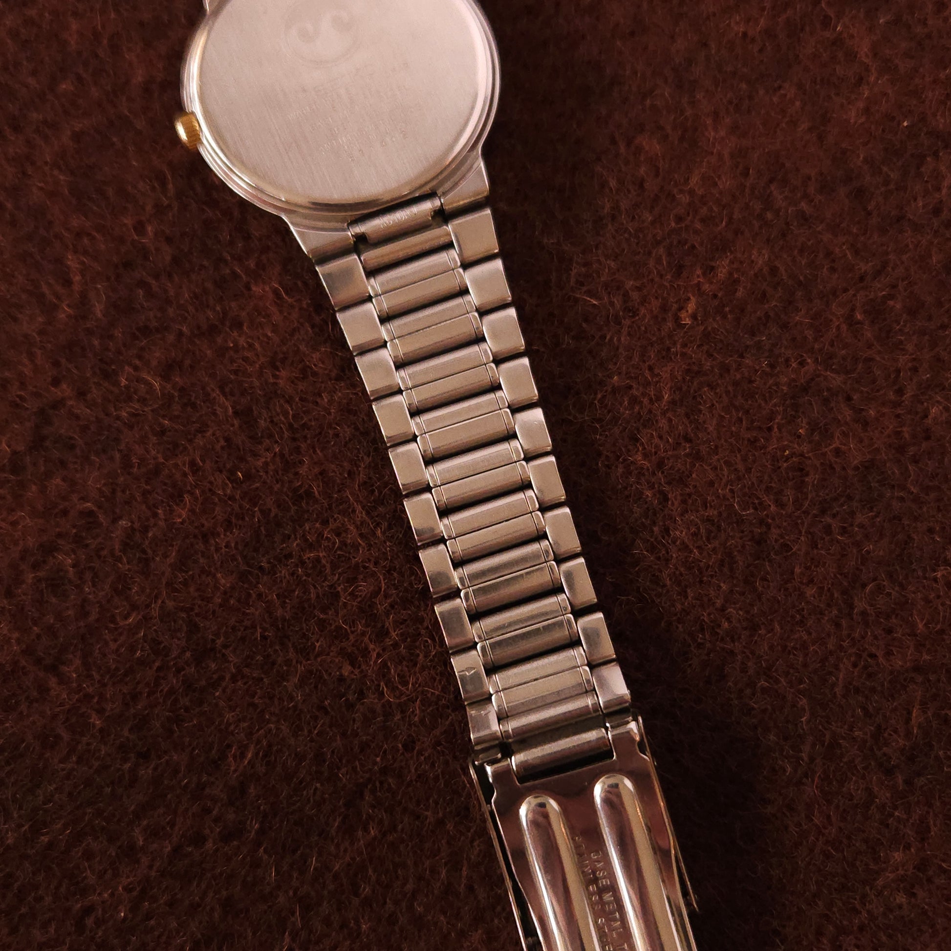 Vintage Seiko Roman Numeral White Dial Mens Watch - 5P31-6A50 - Made 1988 - Jake's Curated Vintage 