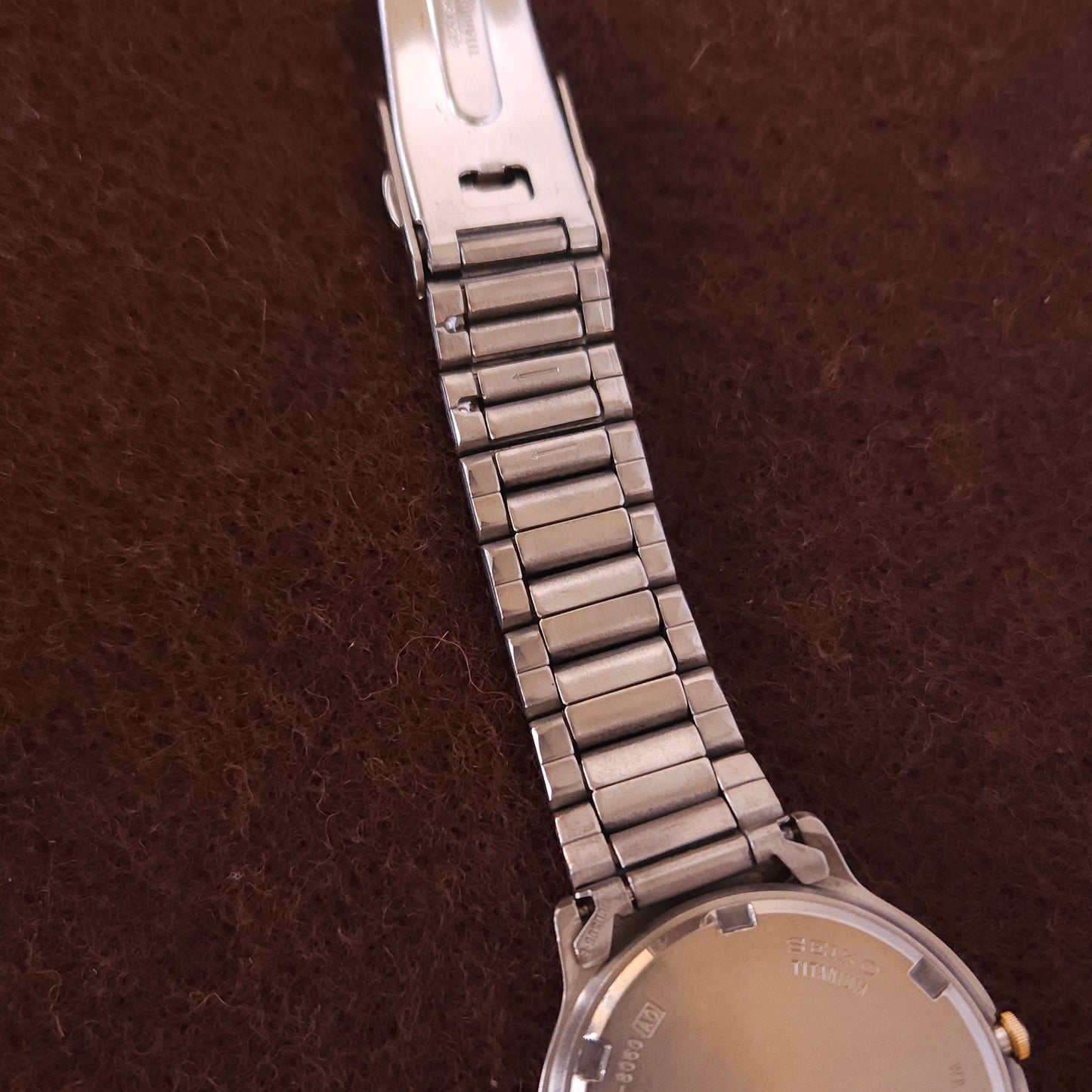 Neo-Vintage Seiko Spirit JDM Titanium Mens Watch - 7N42-8060 - Made 2004 - Jake's Curated Vintage 