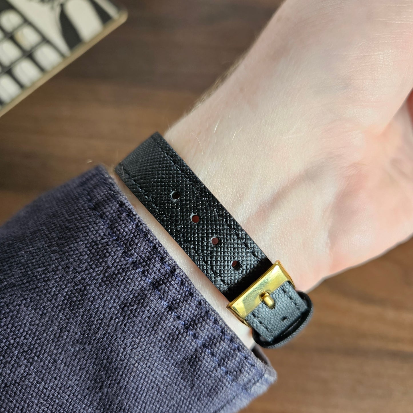 Vintage Seiko Dolce Tank Tungsten Carbide Dress Watch - 9530-5030 - 1986