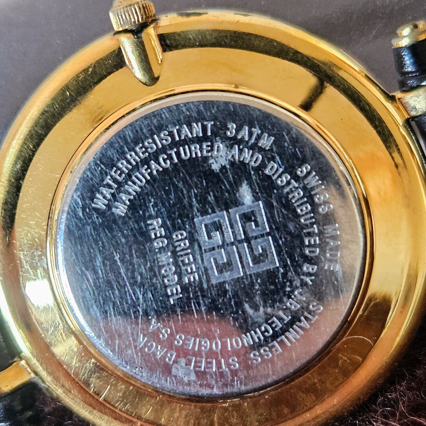 Vintage Givenchy Paris Womens Gold Dress Watch - Swiss Quartz