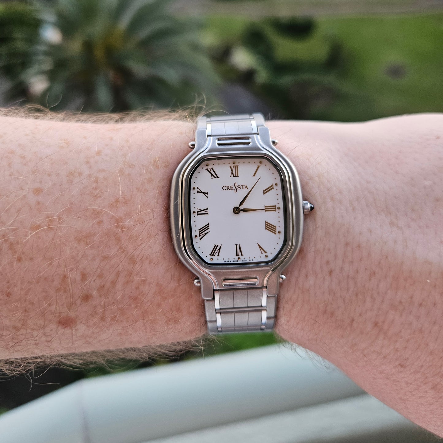 Vintage Seiko Cressta Rare JDM Mens Dress Watch - 8N20-5020, 1994
