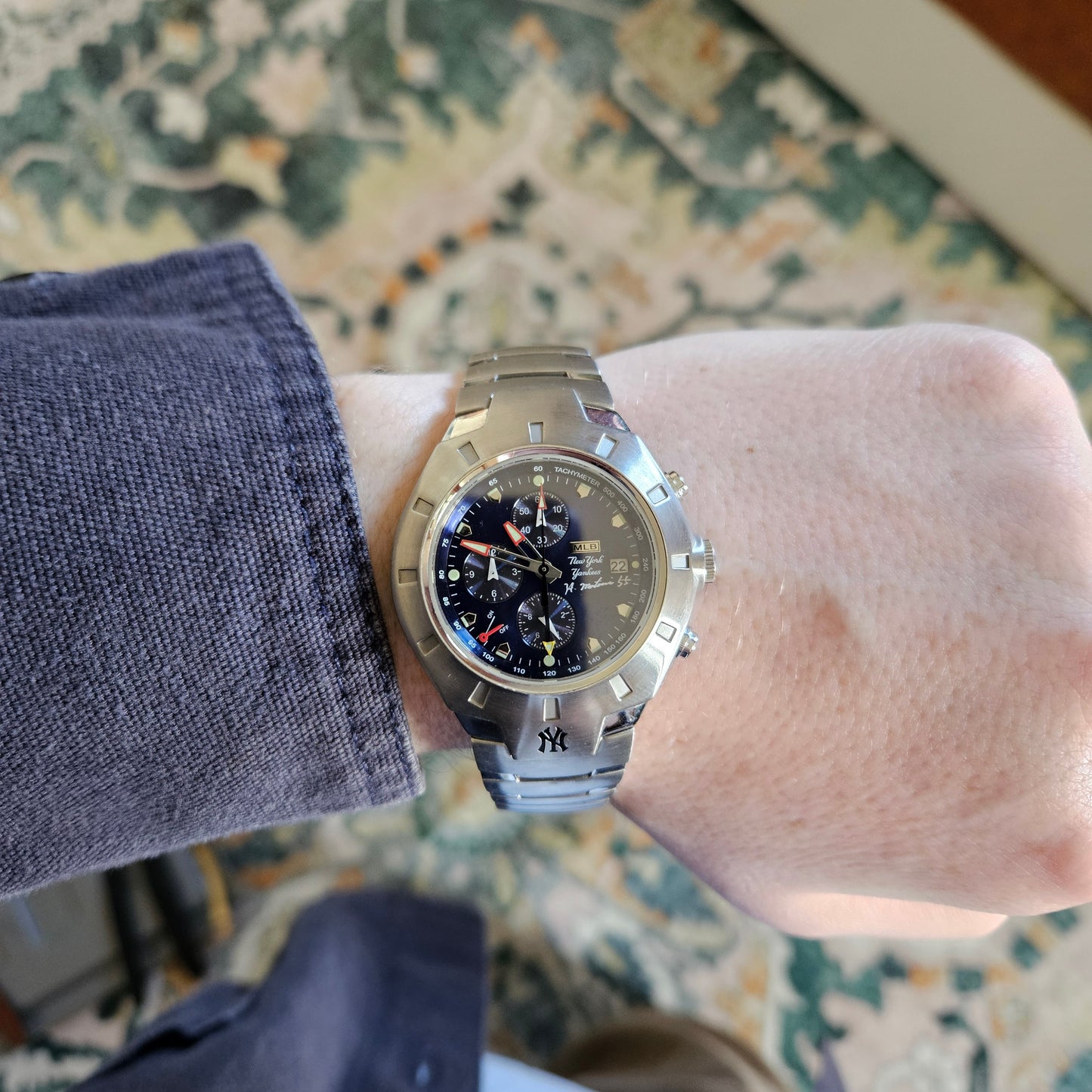 Neo-Vintage NY Yankees Matsui #55 Mens Chronograph - Citizen - 0839/2003