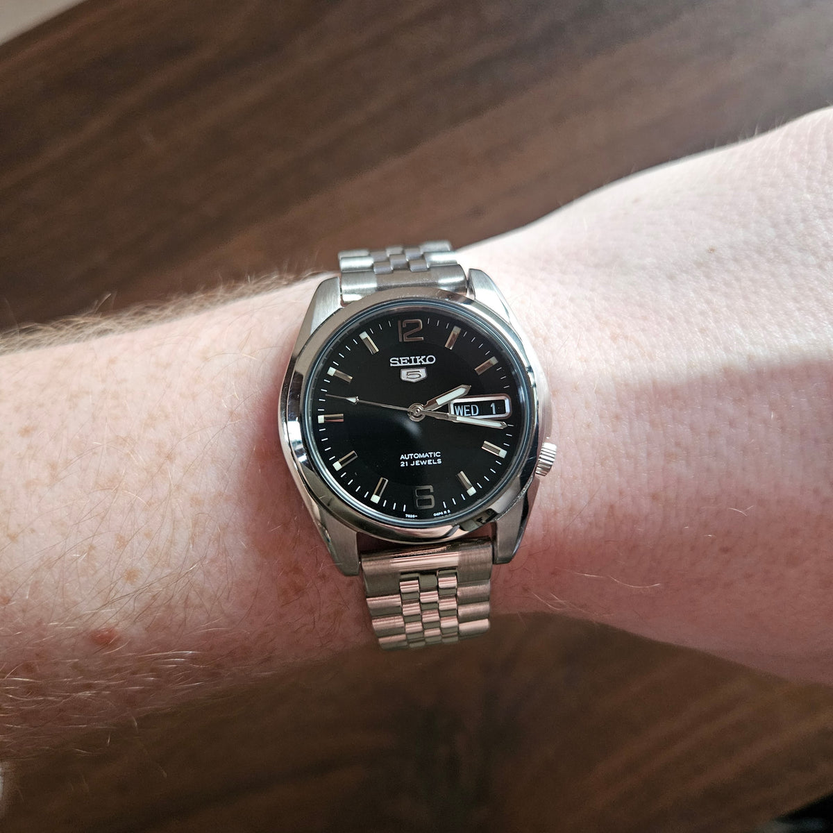 Neo-Vintage Seiko 5 Automatic Mens Watch - 7S26-01V0 - 2001