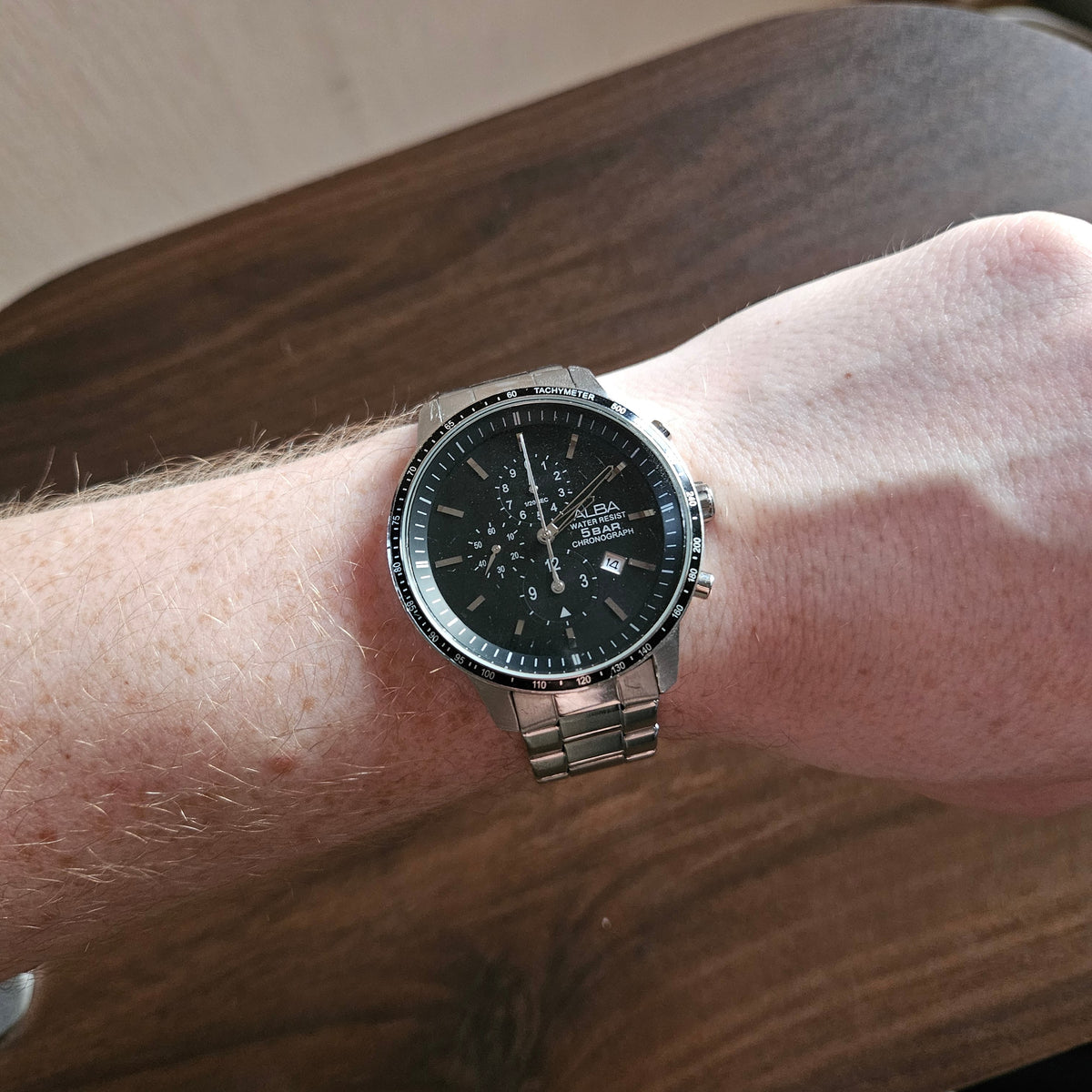 Vintage Alba by Seiko Chronograph Mens Watch - YM92-X107 - 1998