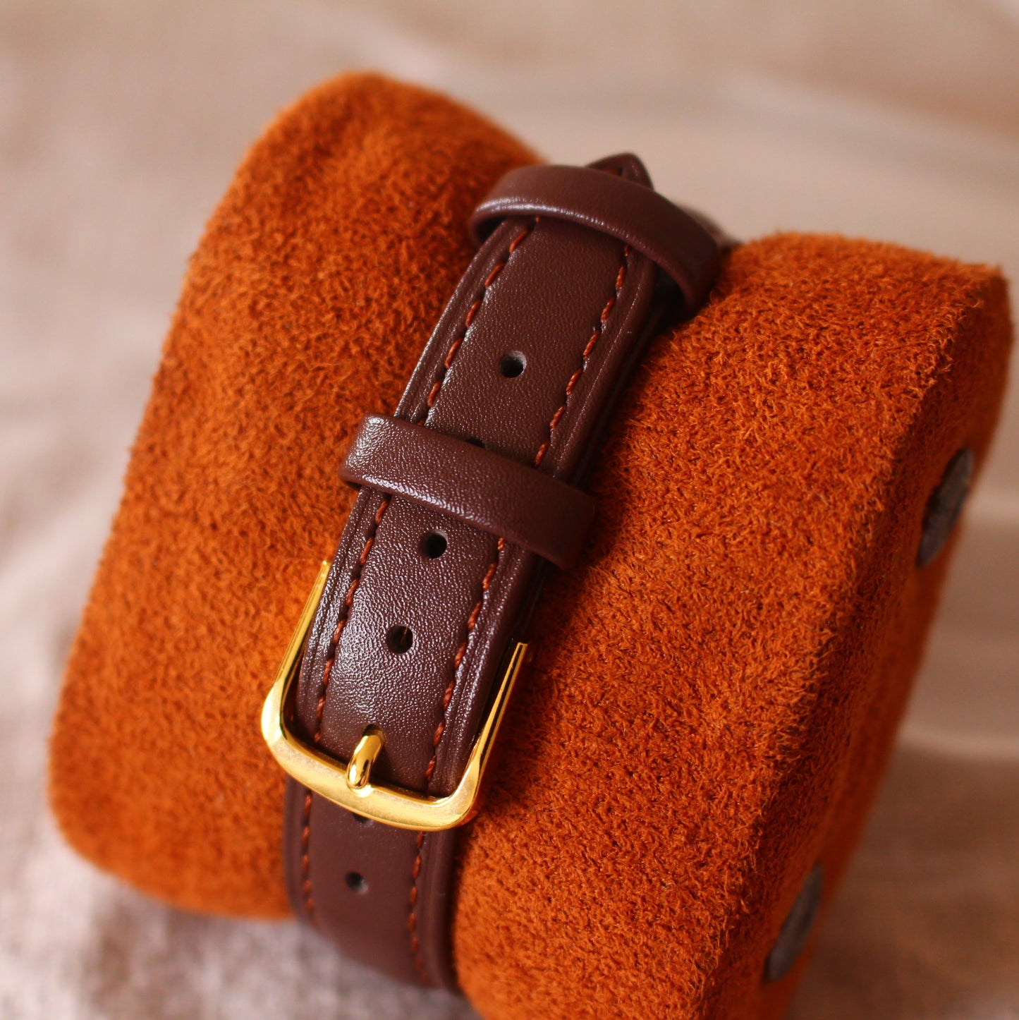 Vintage Seiko Dolce Gold Dial NSAG Hard Alloy Dress Watch - 6030-5480 - 1982