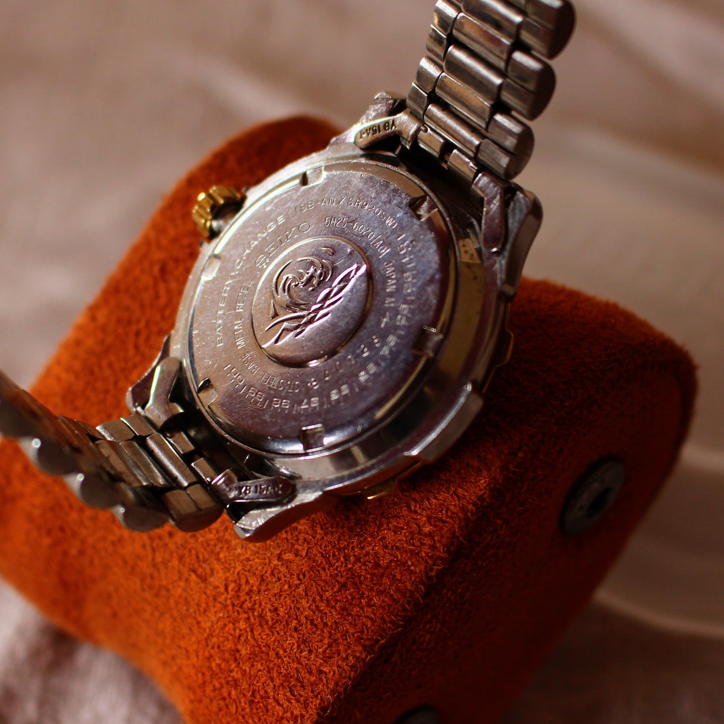 Seiko Scuba 200m Two Tone Dive Diver Watch - 1998 - 5H25-6020