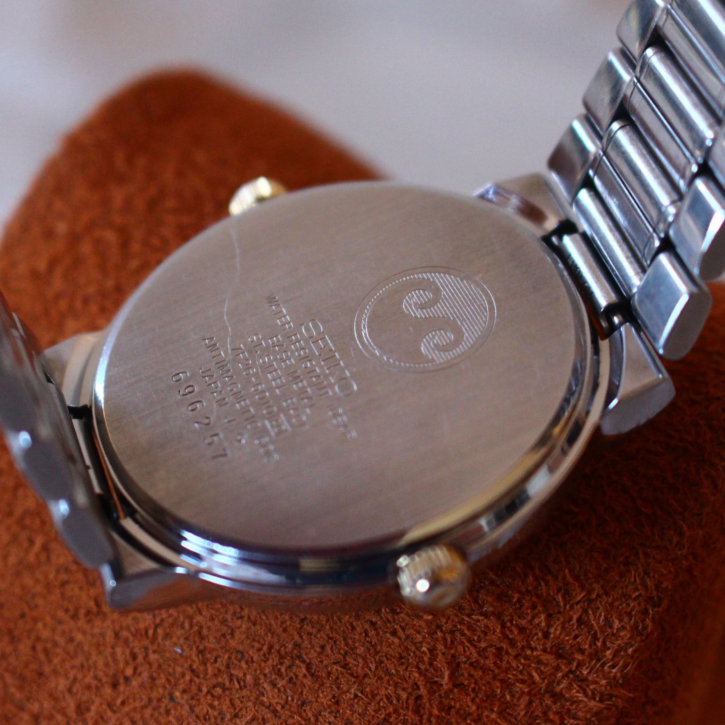 Neo-Vintage Seiko Spirit Triple Calendar JDM Dress Watch - 7F26-6010 - 1996