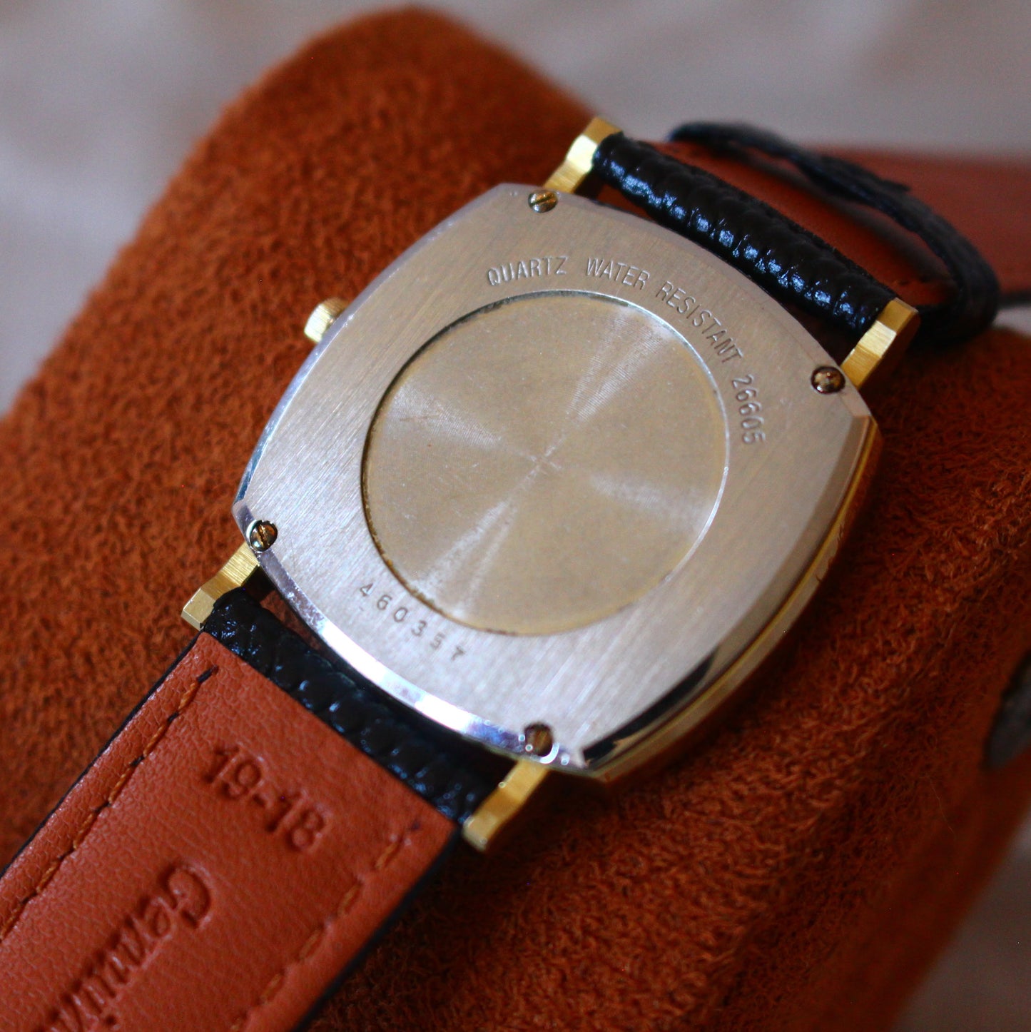 Vintage Waltham Swiss Made Roman Dial Ceramic Dress Watch - 26605 - 1980s