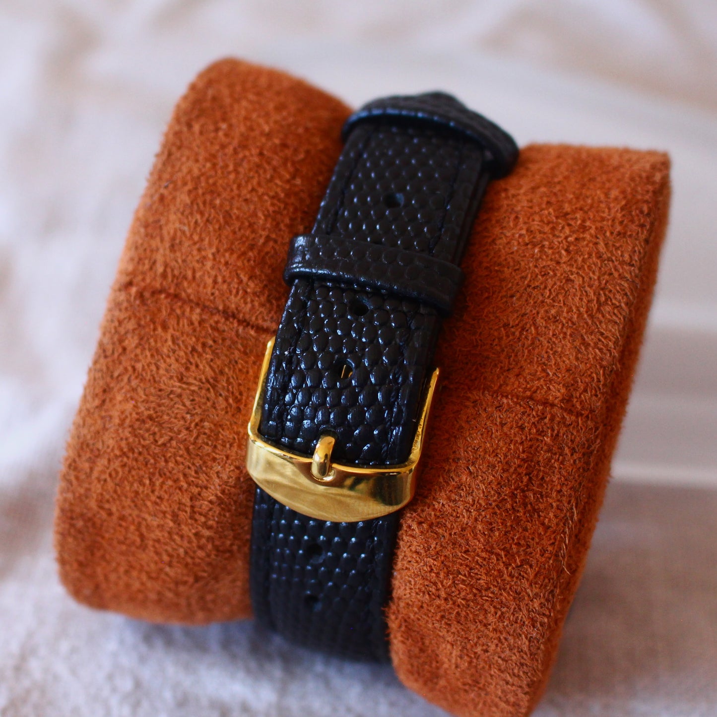 Vintage Seiko Dolce Gold Dial NSAG Hard Alloy Dress Watch - 6030-5480 - 1982