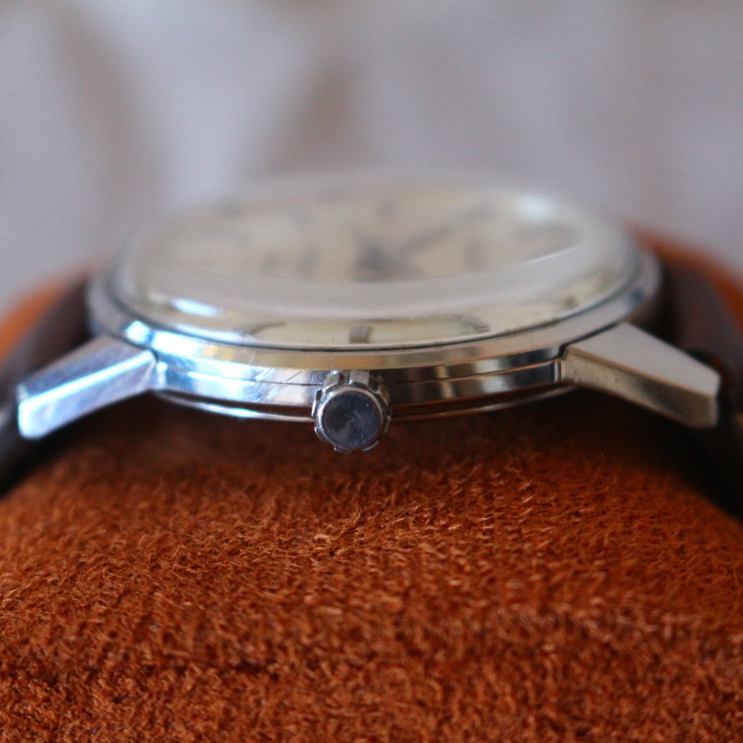 Vintage Seiko Skyliner 21J Silver Sunburst Mechanical Watch - 14092 - 1960s