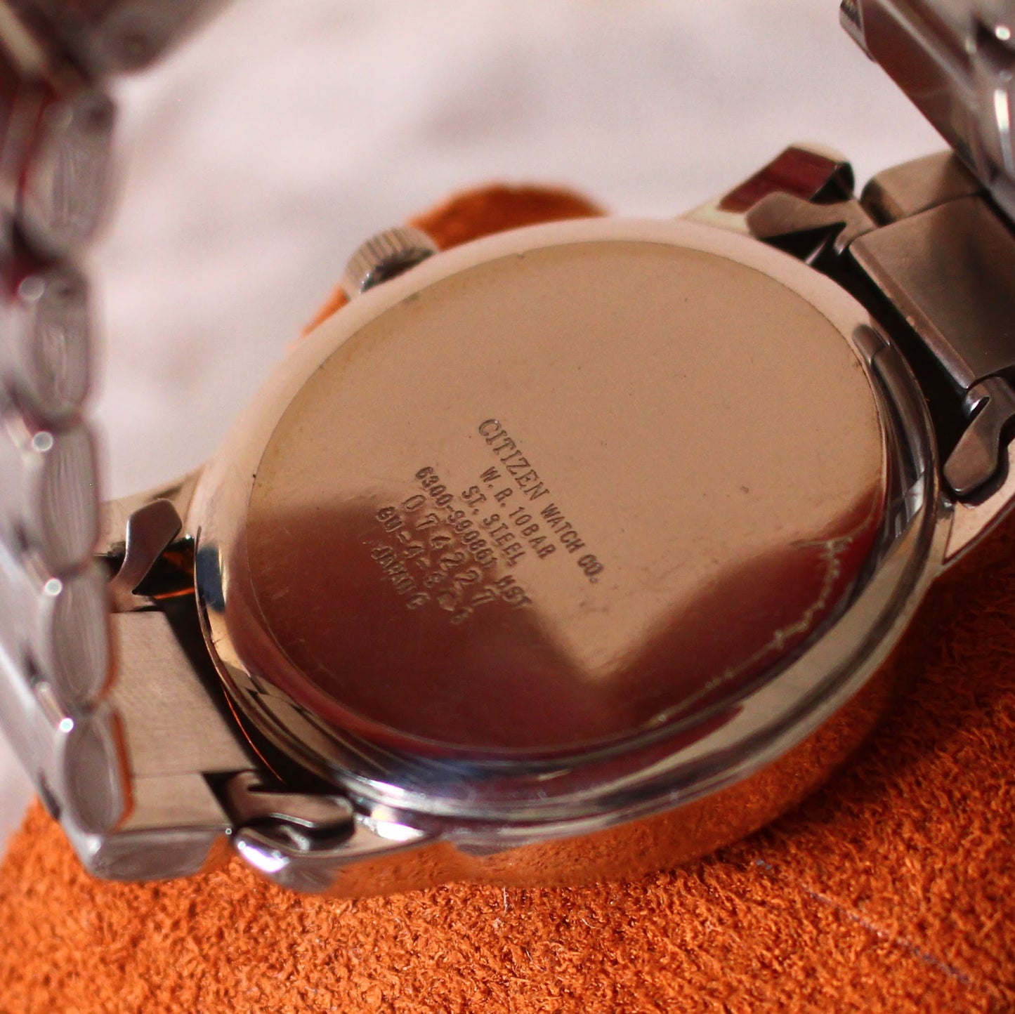 Citizen Moon-phase Triple Calendar Mens Watch – 6300-804791 – 1990s