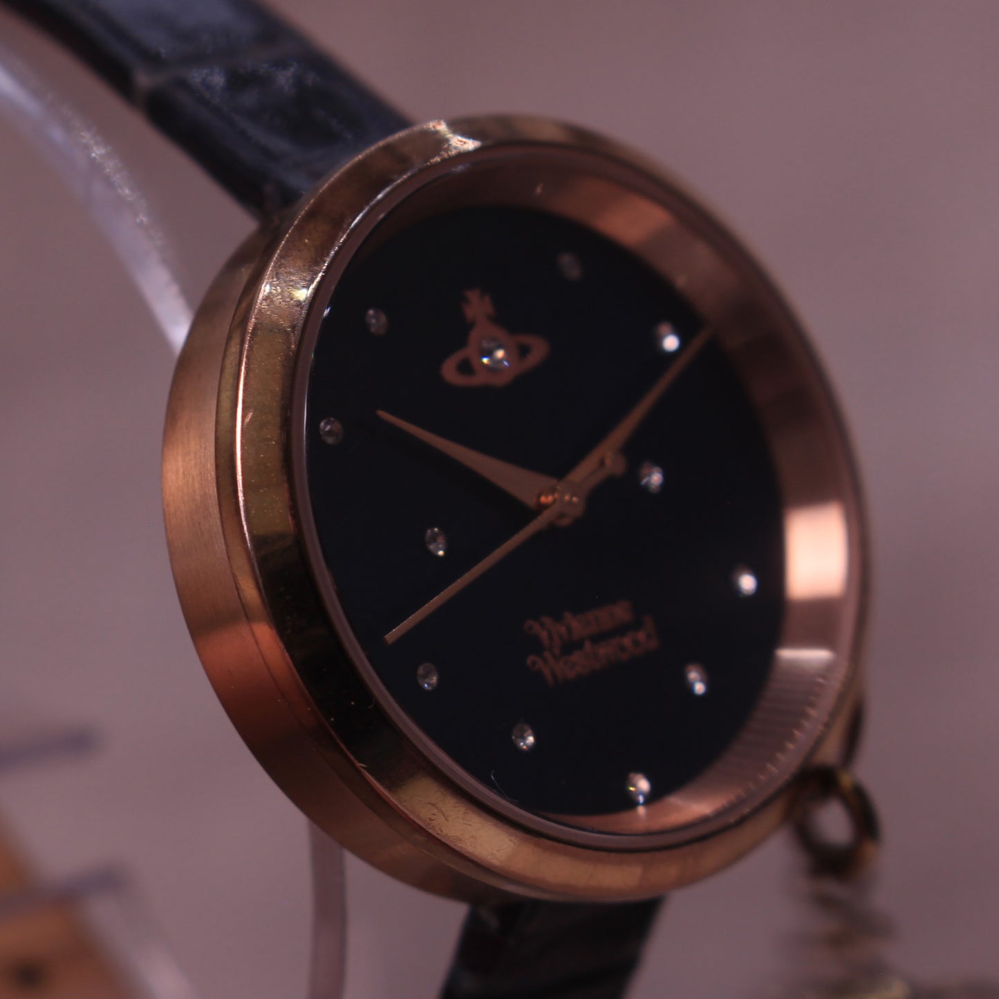 Vivienne Westwood Ladies Watch - Blue Orb Dial - Swiss Movement - Charm Watch