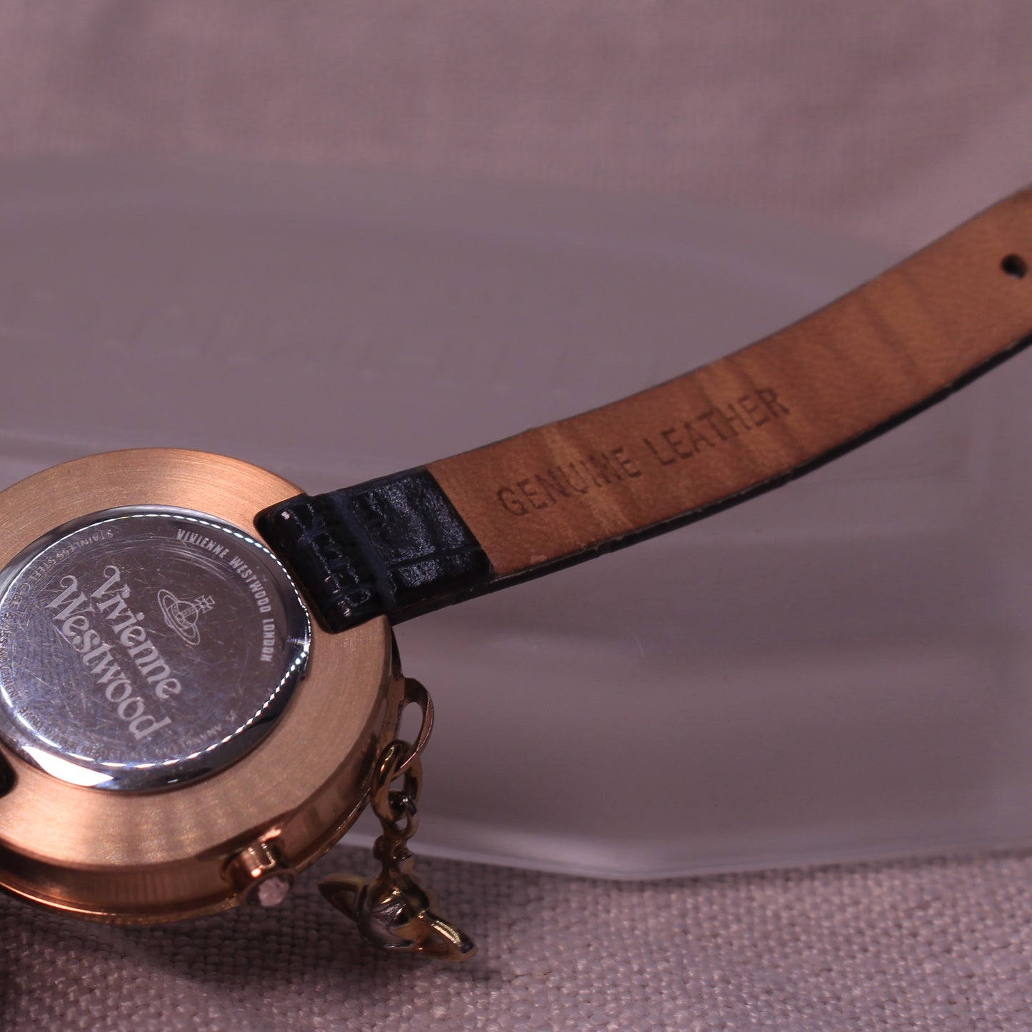 Vivienne Westwood Ladies Watch - Blue Orb Dial - Swiss Movement - Charm Watch