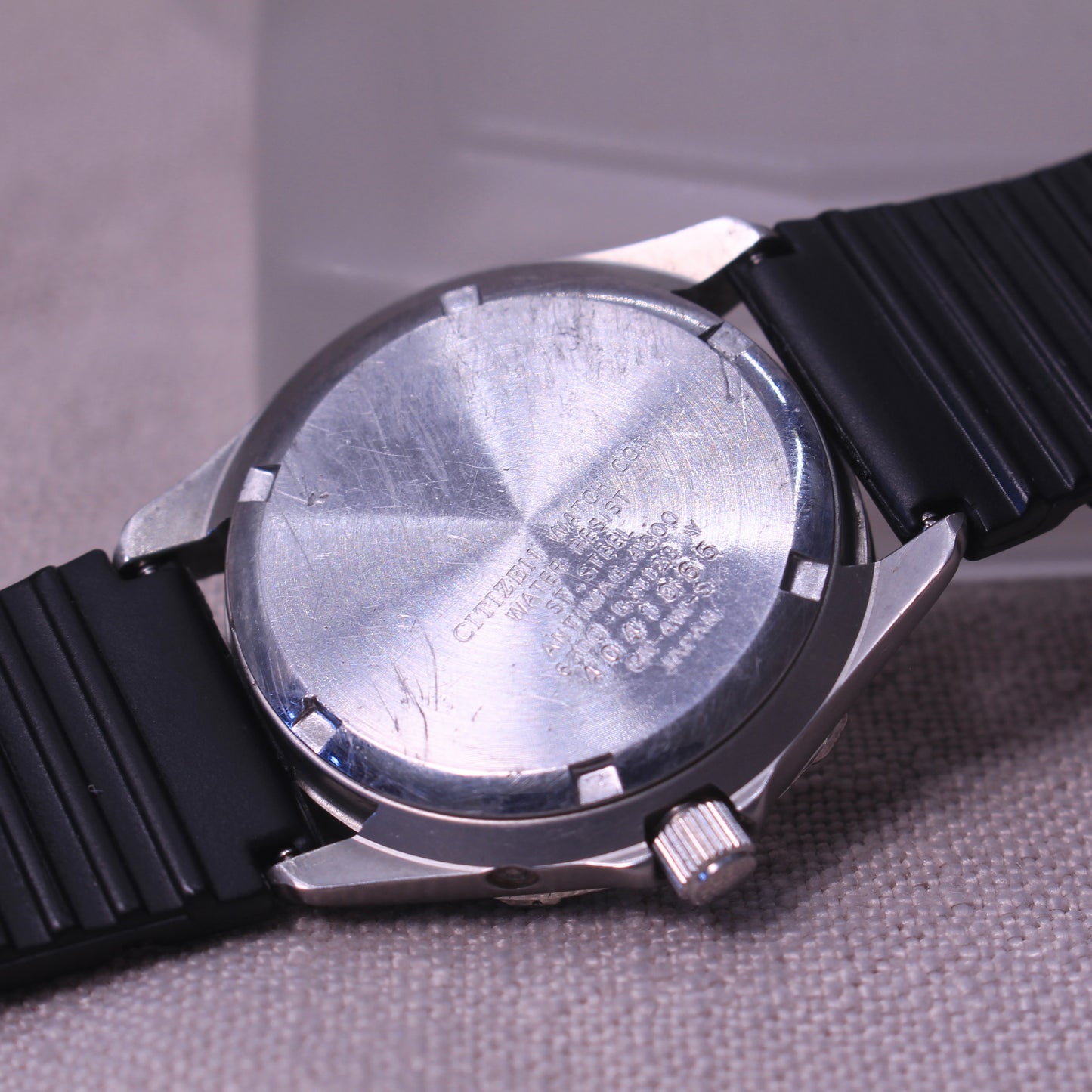 Vintage Citizen Lighthouse Triple Calendar Moonphase Watch - 6300-G32518