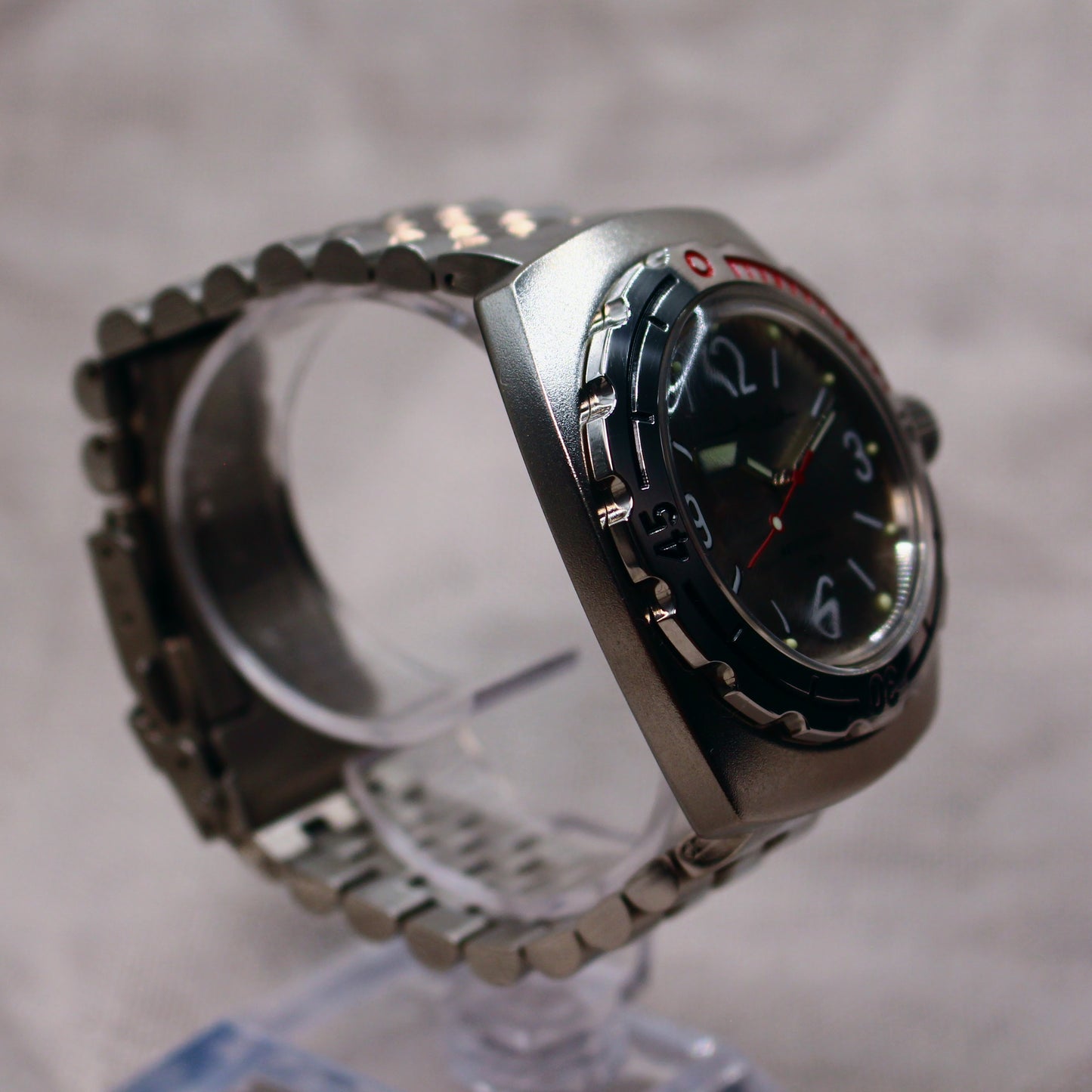 Vintage Vostok Amphibia 200m Automatic Diver Russian Mens Watch